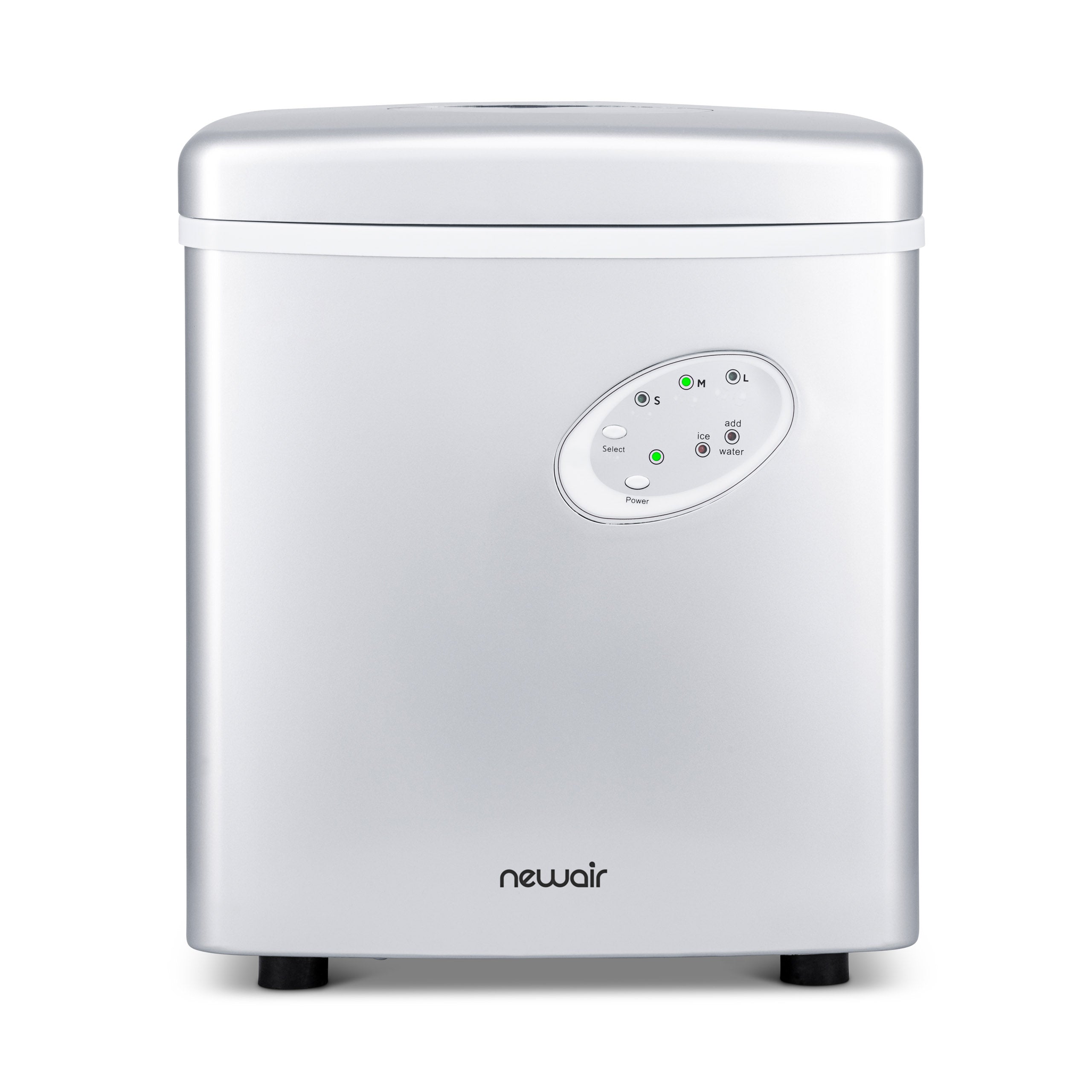 Newair® Countertop Ice Maker - 28 lbs/Day, Bullet Ice Machine for Home, Office, Bar & Parties | Fast & Portable Ice Cube Maker for Cocktails, Beverages & Outdoor Events