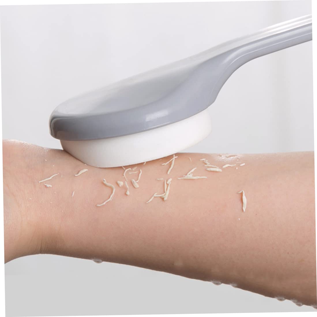 Long Handle Lotion Applicator for Back, Legs & Feet - Self Applying Sunscreen, Self Tanning, Skin Cream & Acne Treatment - Perfect for Home Use & Hard-to-Reach Areas