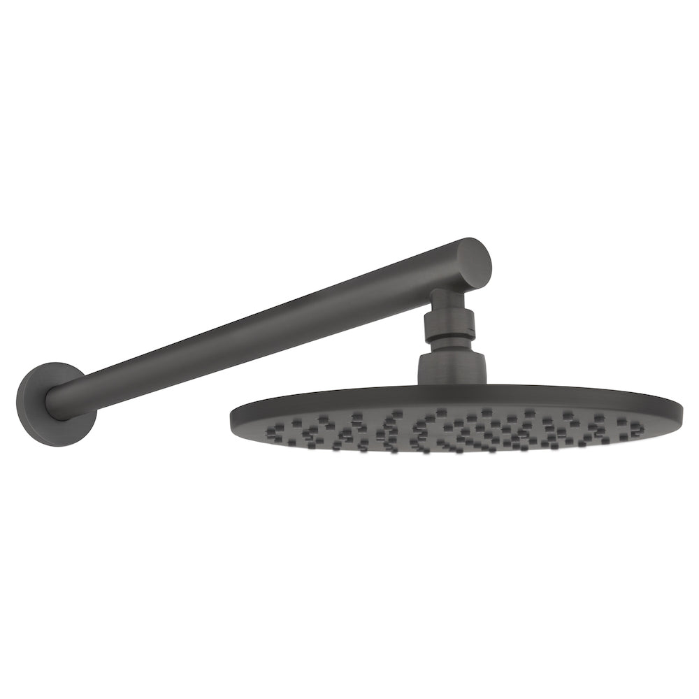 ZLINE El Dorado Rainfall Shower Faucet in Gun Metal - High Pressure Luxury Showerhead for Modern Bathrooms | Perfect for Spa-Like Relaxation & Master Suite Upgrades