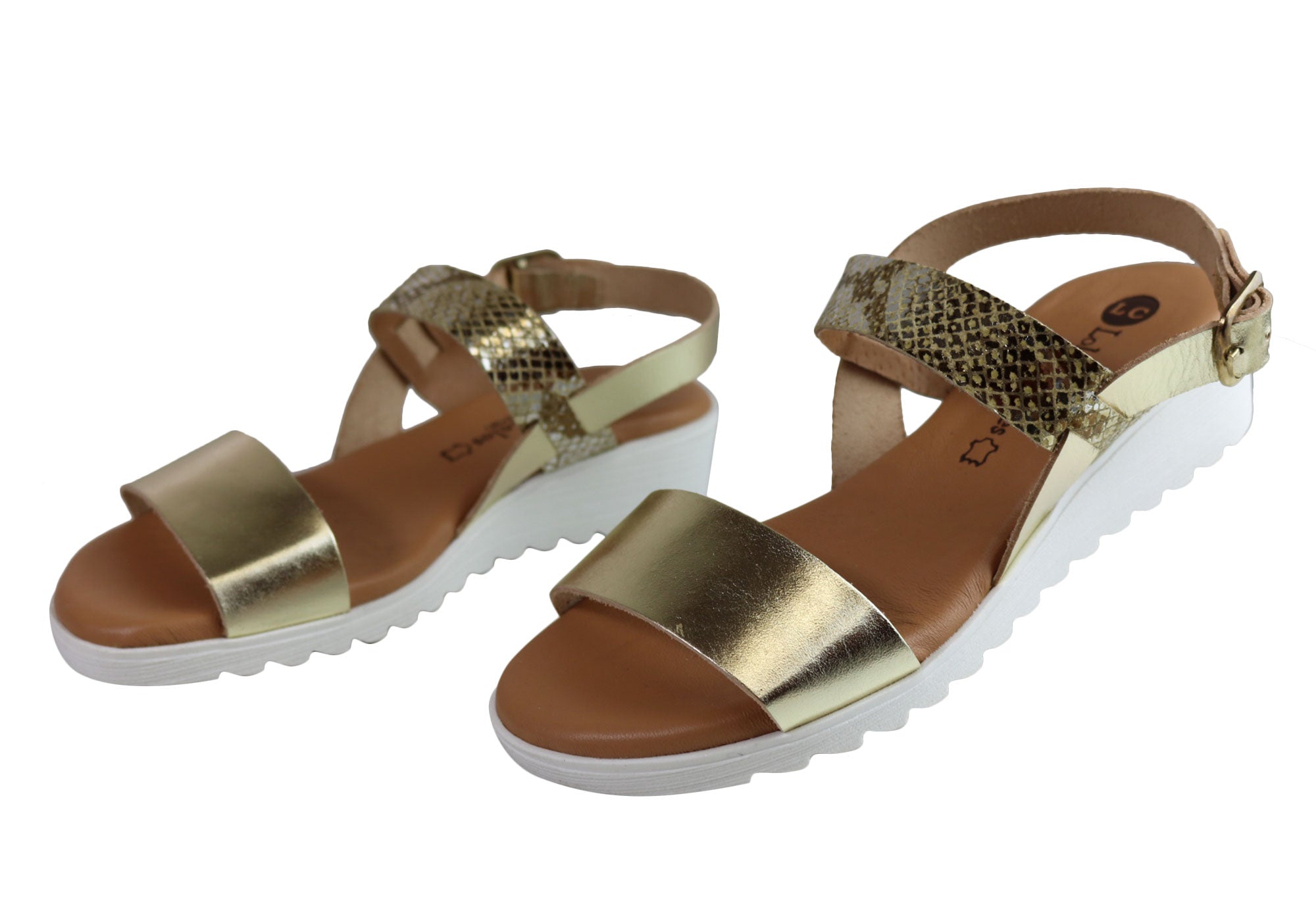 Lola Canales Gab Women's Comfortable Soft Leather Sandals - Handmade in Spain - Perfect for Summer, Beach & Casual Outings