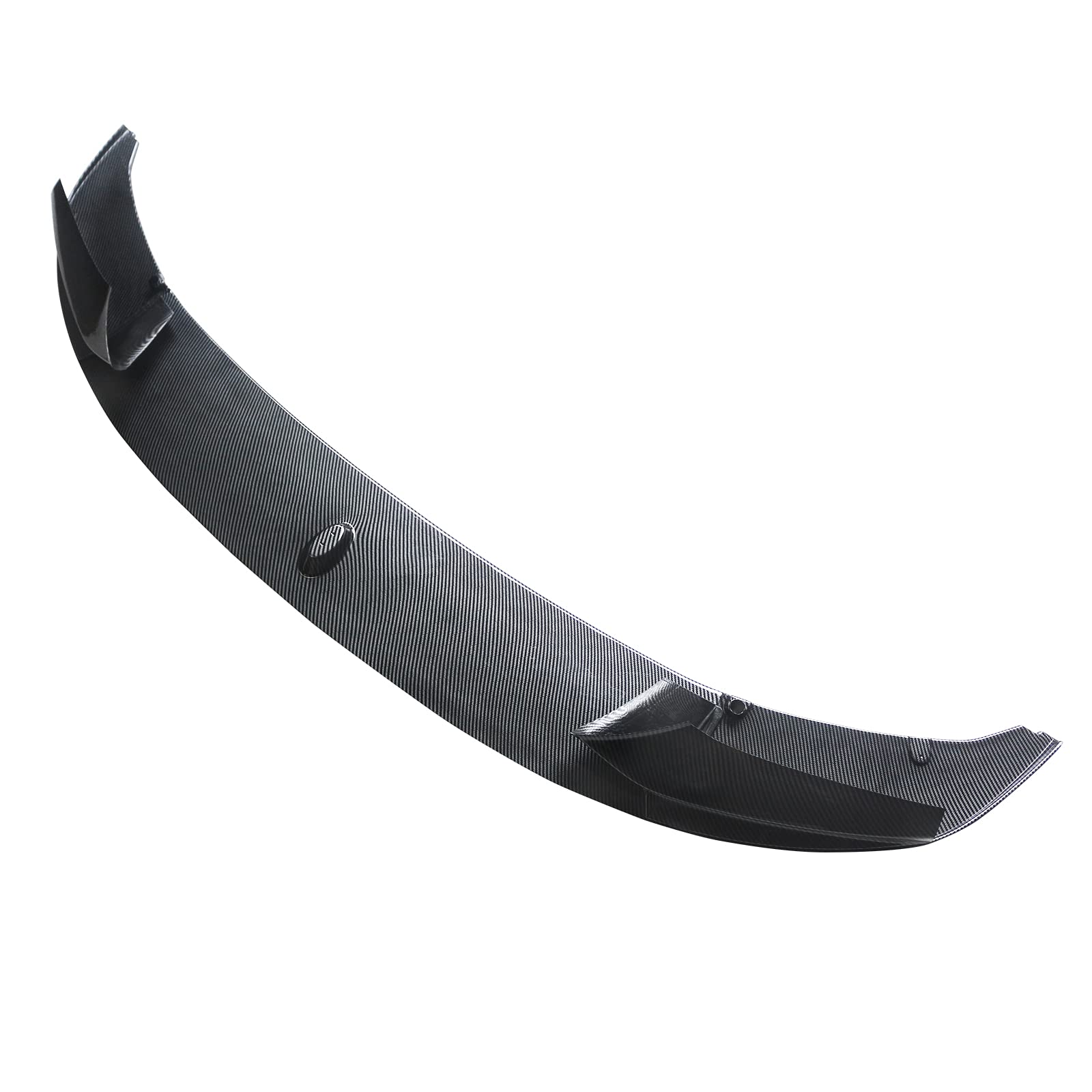 NINTE Front Lip Spoiler for BMW F10 5 Series (2011-2016) | ABS Carbon Fiber Front Bumper Splitter | Compatible with F10 M Sport Bumper | Enhances Aerodynamics & Sporty Look for Street Racing & Car Shows