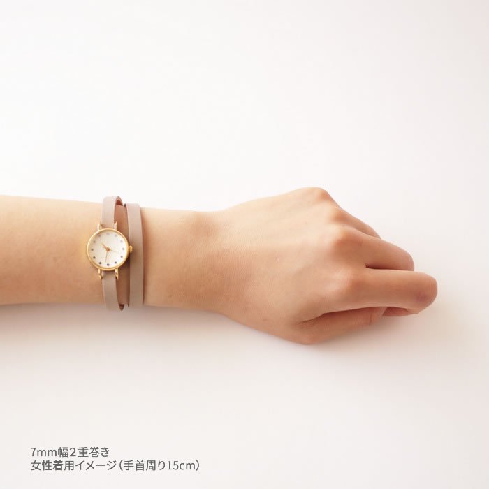 Elegant Japanese Handmade Women's Wristwatch in Wisteria Purple - Perfect for Office, Date Night & Special Occasions
