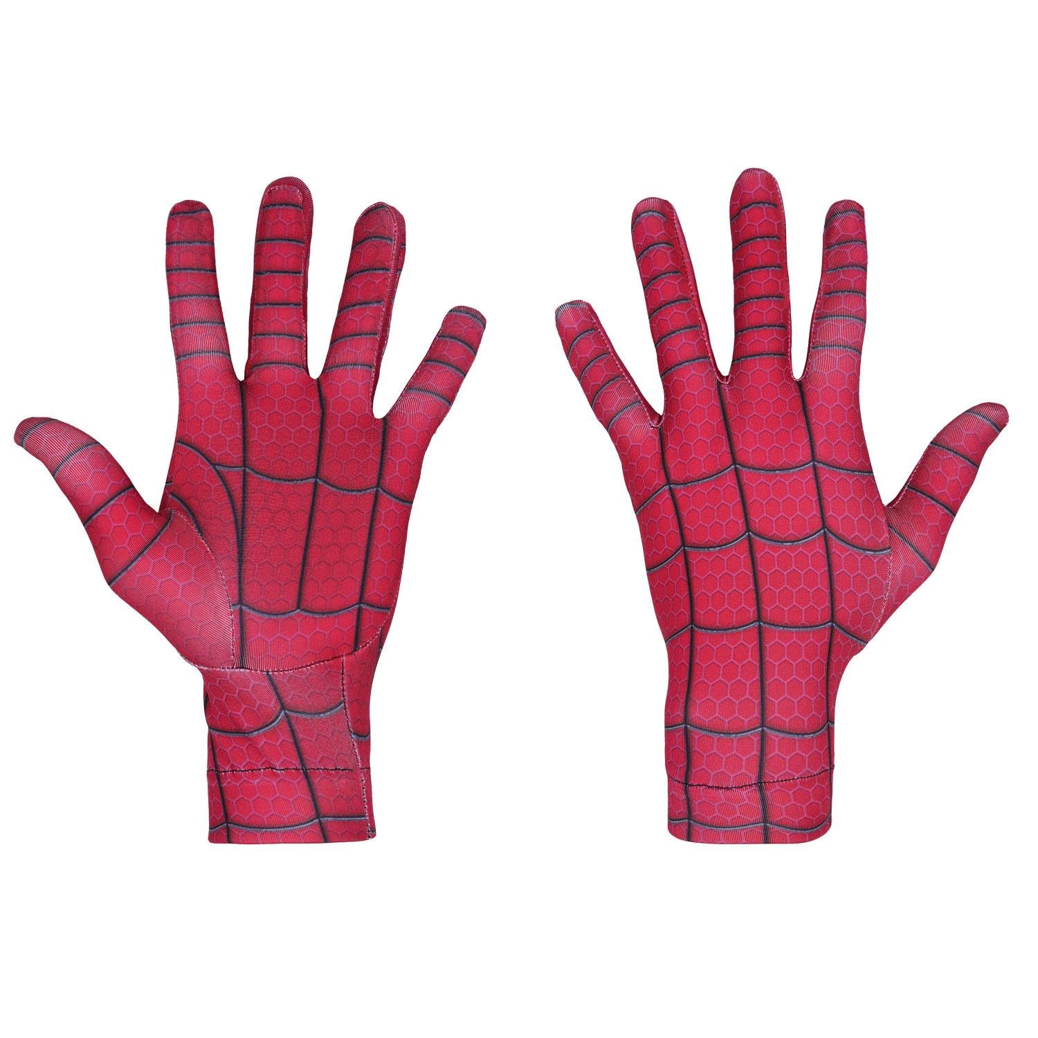 Spider-Man Superhero Gloves for Kids & Adults - Halloween Cosplay Costume Accessory - Perfect for Comic Con, Dress-Up Parties & Superhero Themed Events
