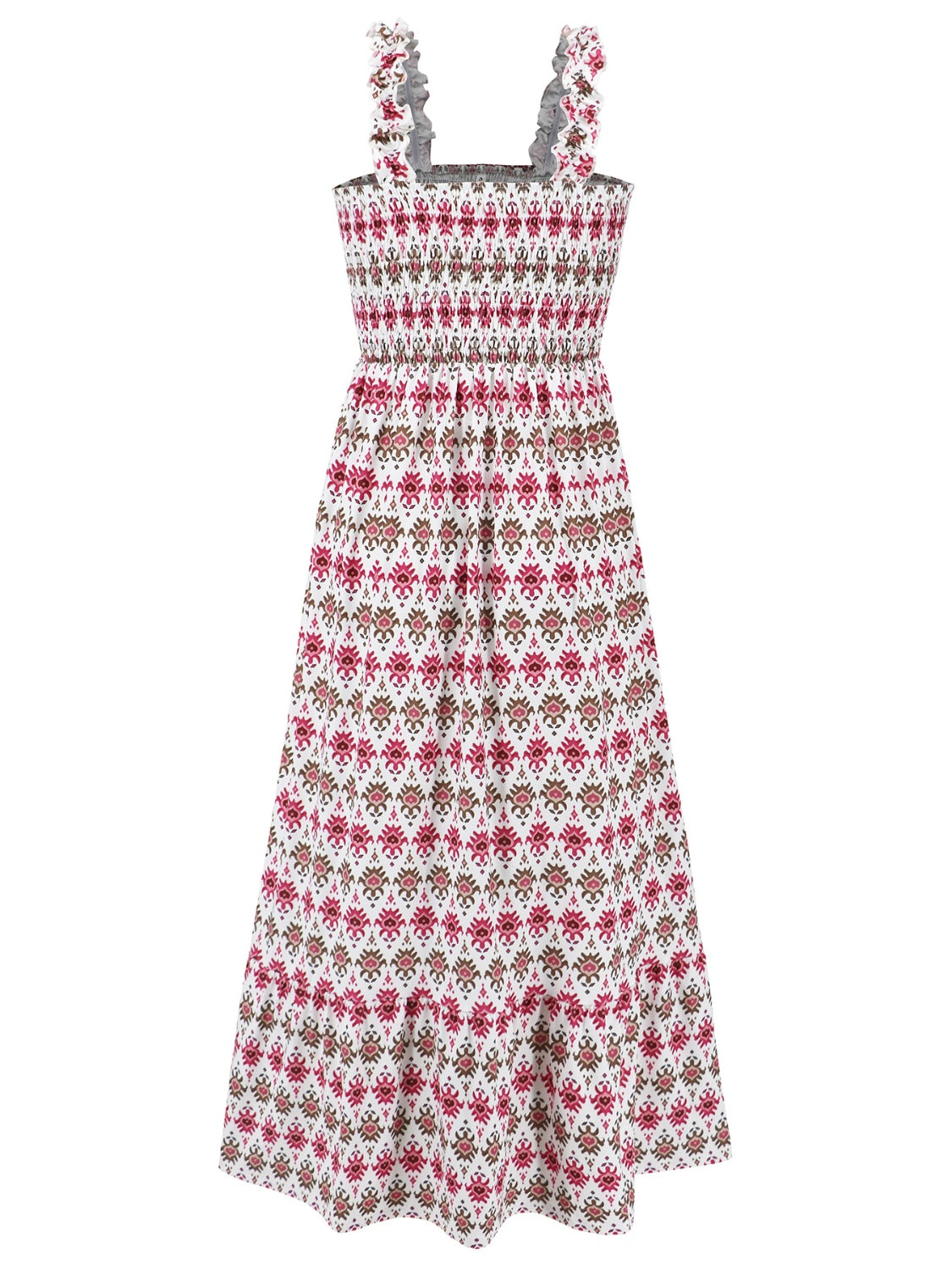Elegant Summer Maxi Dress for Women - Flowy Long Sundress with Pockets | Perfect for Beach Vacations, Weddings & Casual Outings