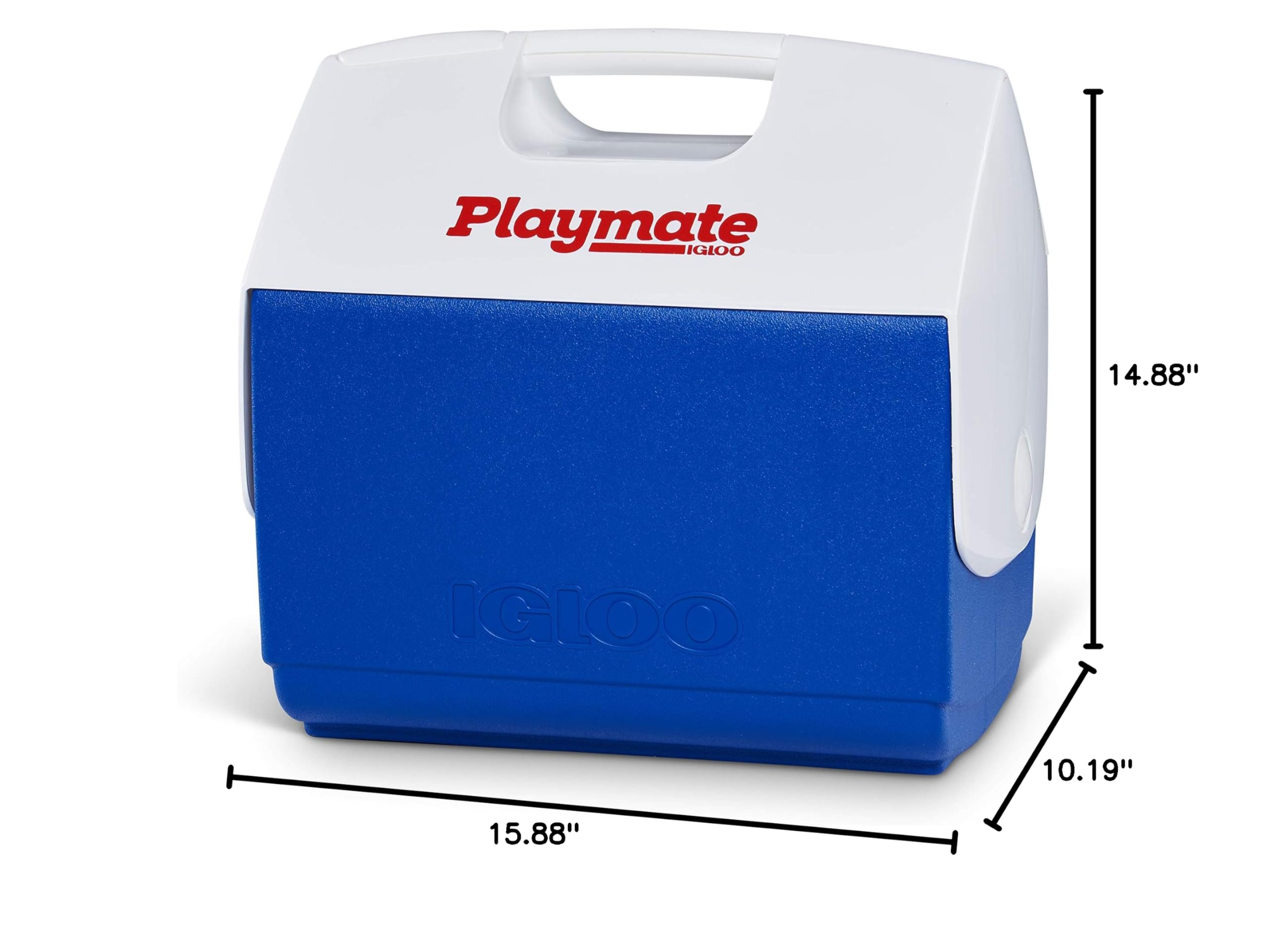 Igloo 14-16 Quart Hard-Sided Lunch Box Cooler for Kids - Insulated Playmate Pal for School, Picnics & Outdoor Activities