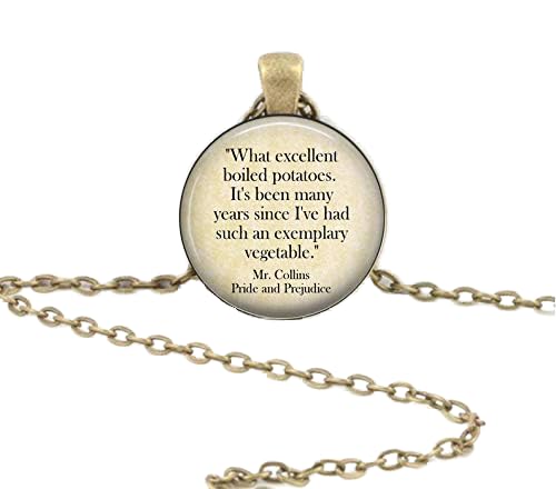 Poetry & Books Inspired Jewelry Necklace Pendant or Key Ring - Perfect Gift for Book Lovers & Literary Enthusiasts - Great for Reading Accessories, Book Club Gifts & Everyday Wear