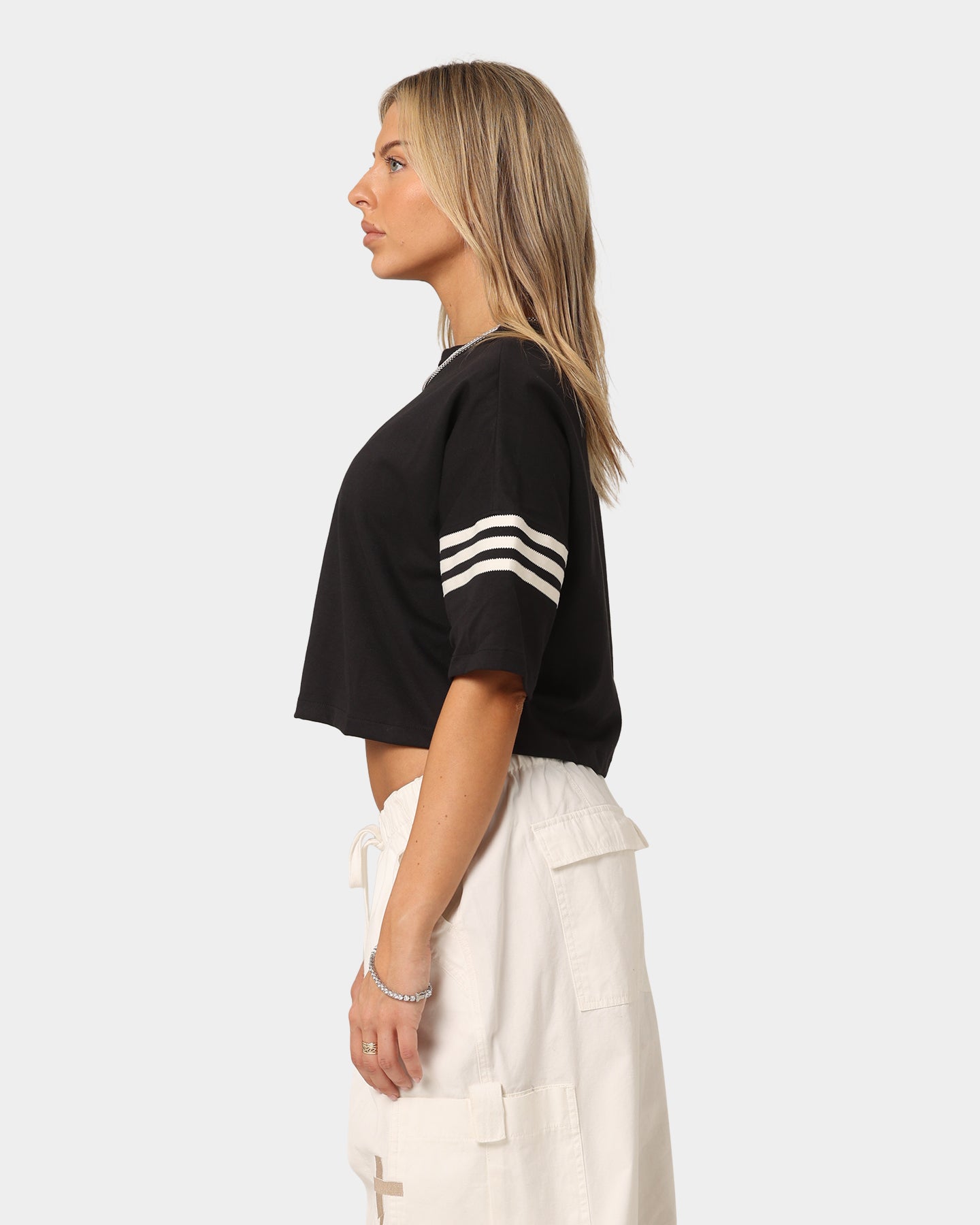 Adidas Women's Classic Cotton T-Shirt - Soft Comfort Fit Casual Tee for Everyday Wear | Gym, Lounge & Street Style Outfits
