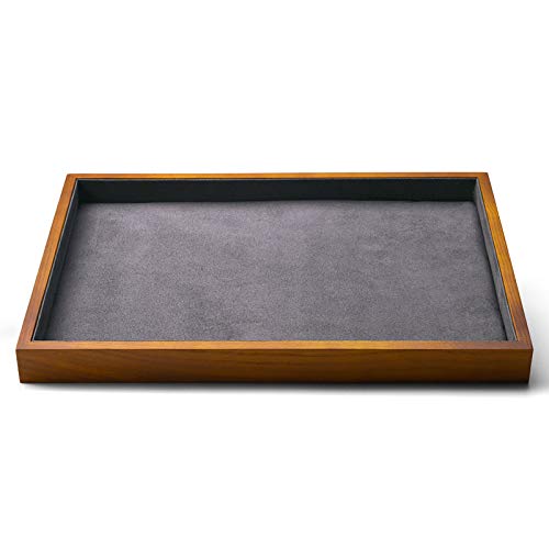 Grey flat tray