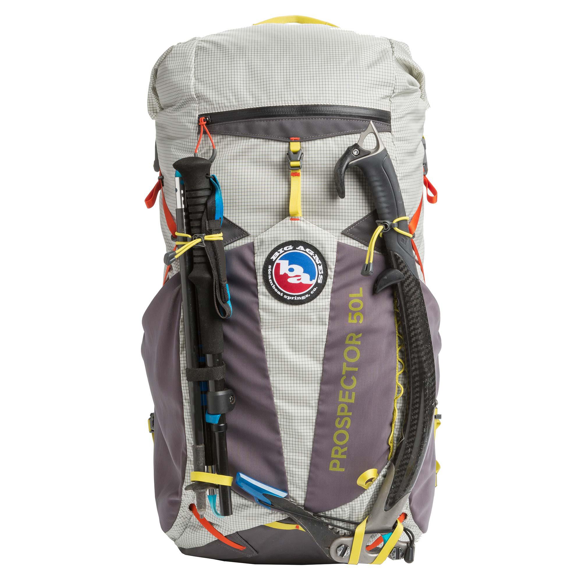 Big Agnes Prospector 50L Backpack - Lightweight Hiking Backpack for Men & Women - Durable Travel Backpack for Camping, Trekking & Outdoor Adventures