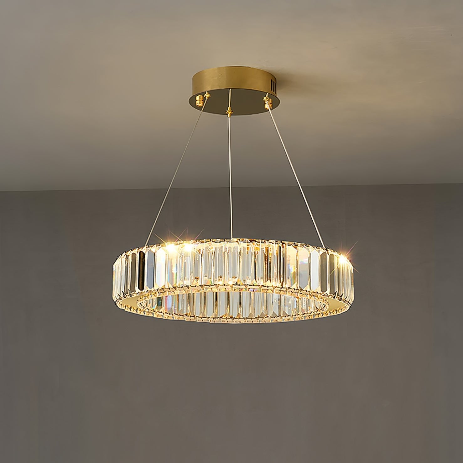 Bertolda Crystal Chandeliers - Elegant Modern Ceiling Light Fixtures for Dining Room, Living Room & Bedroom | Perfect for Home Decor & Luxury Interior Design