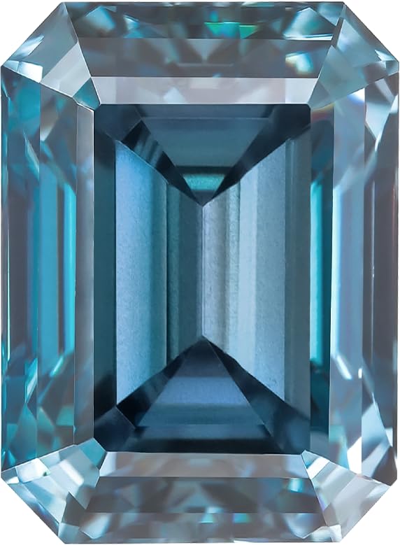 Persian Blue Moissanite, April