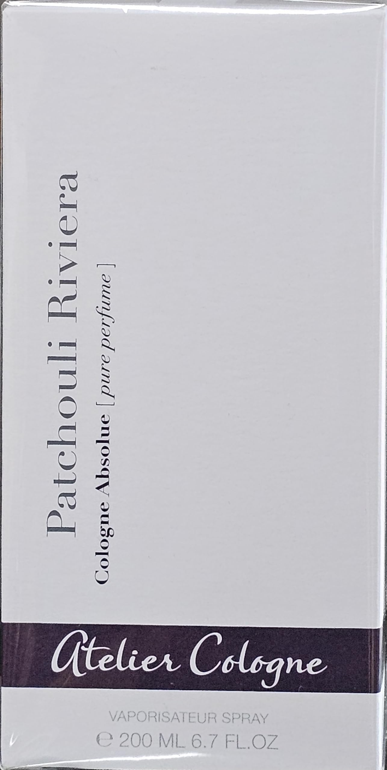 Atelier Cologne Patchouli Riviera Absolue Cologne 6.7 oz - Luxury Unisex Perfume for Men & Women, Long-Lasting Fragrance with Notes of Patchouli, Citrus & Amber - Perfect for Date Night, Special Occasions & Everyday Wear