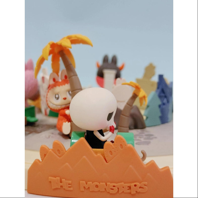 Labubu The Monsters Playing Games Series Climbing Fun Action Figure Toy - Collectible Vinyl Art Toy for Display & Play - Perfect for Home Decor, Office Desk & Gift Giving