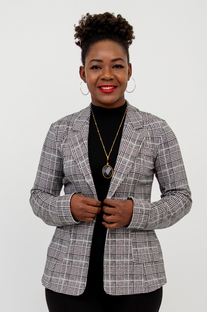 Anders Women's Blazer - Bella Style Bamboo Fabric - Perfect for Office Wear, Business Meetings & Formal Events