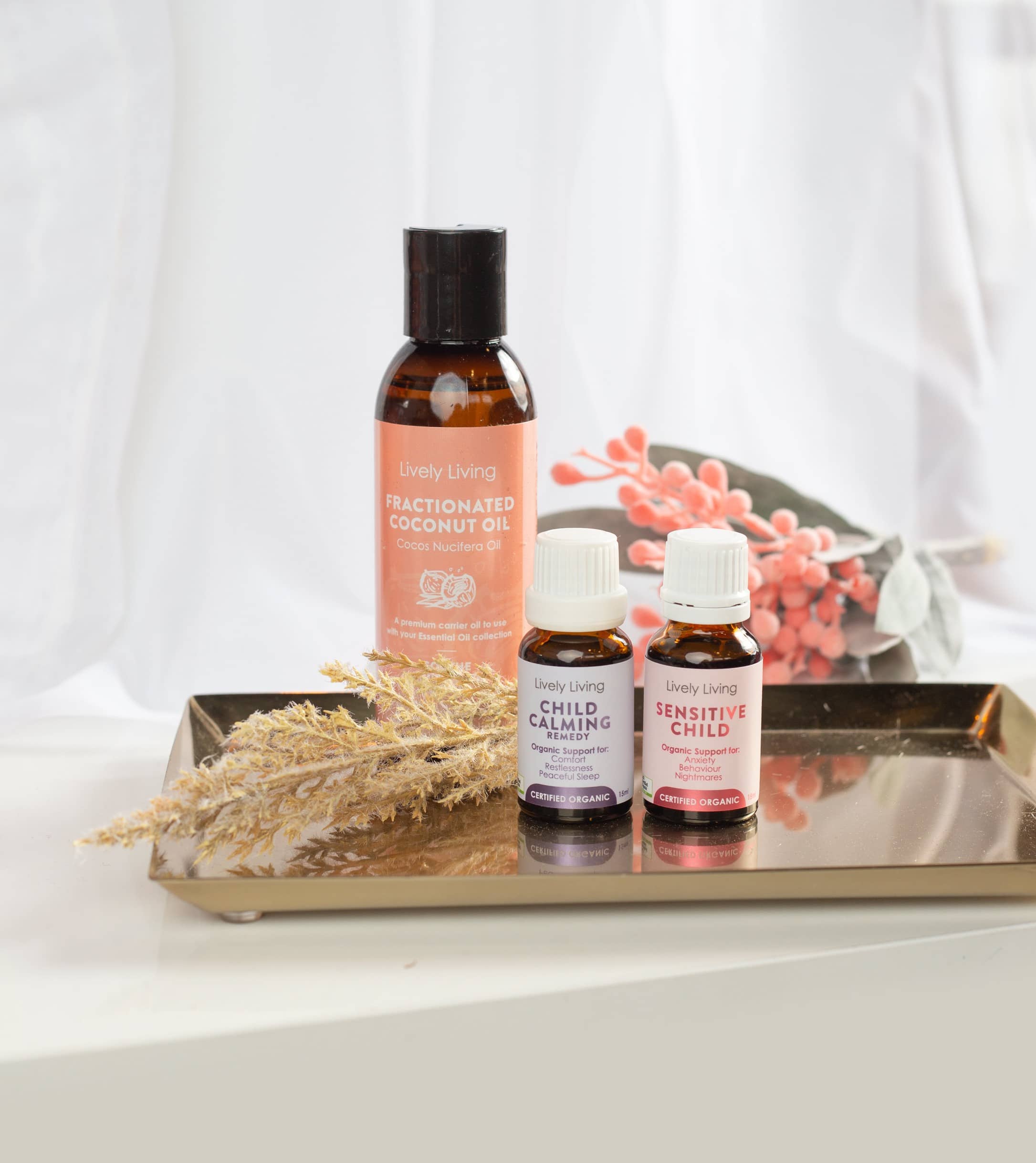 Pure Fractionated Coconut Oil 125ml - Lightweight & Odorless Carrier Oil for Massage, Aromatherapy & Skin Care