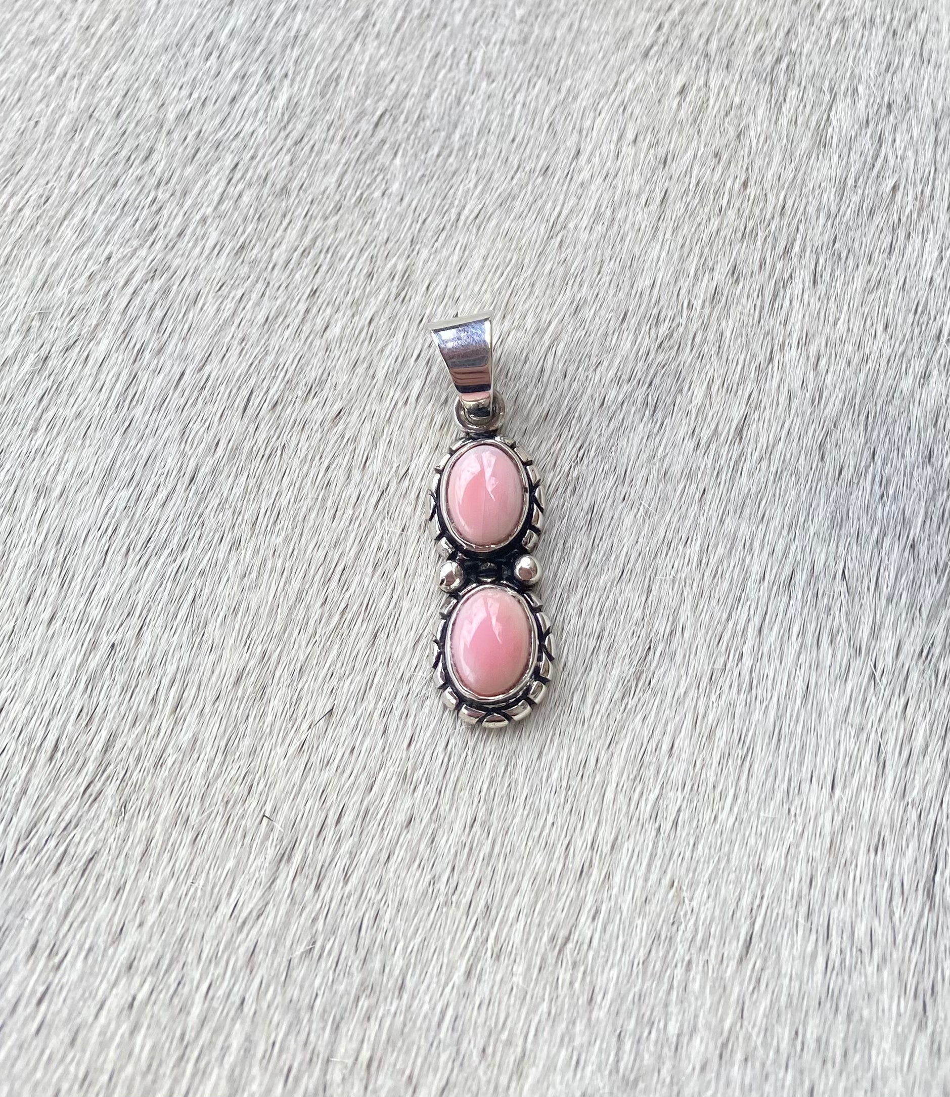 Natural Shell and Stone Double Pendant Necklace - Boho Beach Jewelry for Women, Perfect for Summer Outfits and Layering