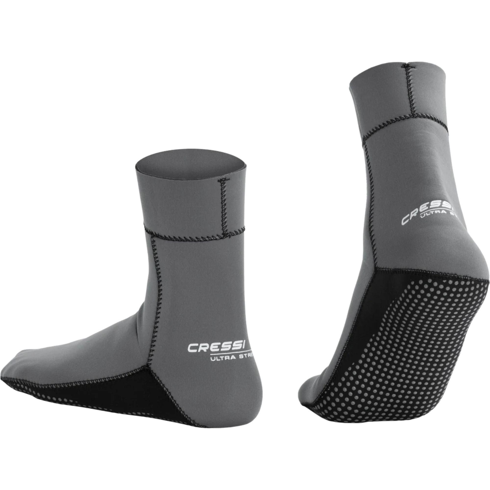 Cressi Ultra Stretch Neoprene Socks for Scuba Diving, Snorkeling & Water Sports - Warm & Comfortable Dive Socks for Cold Water Protection