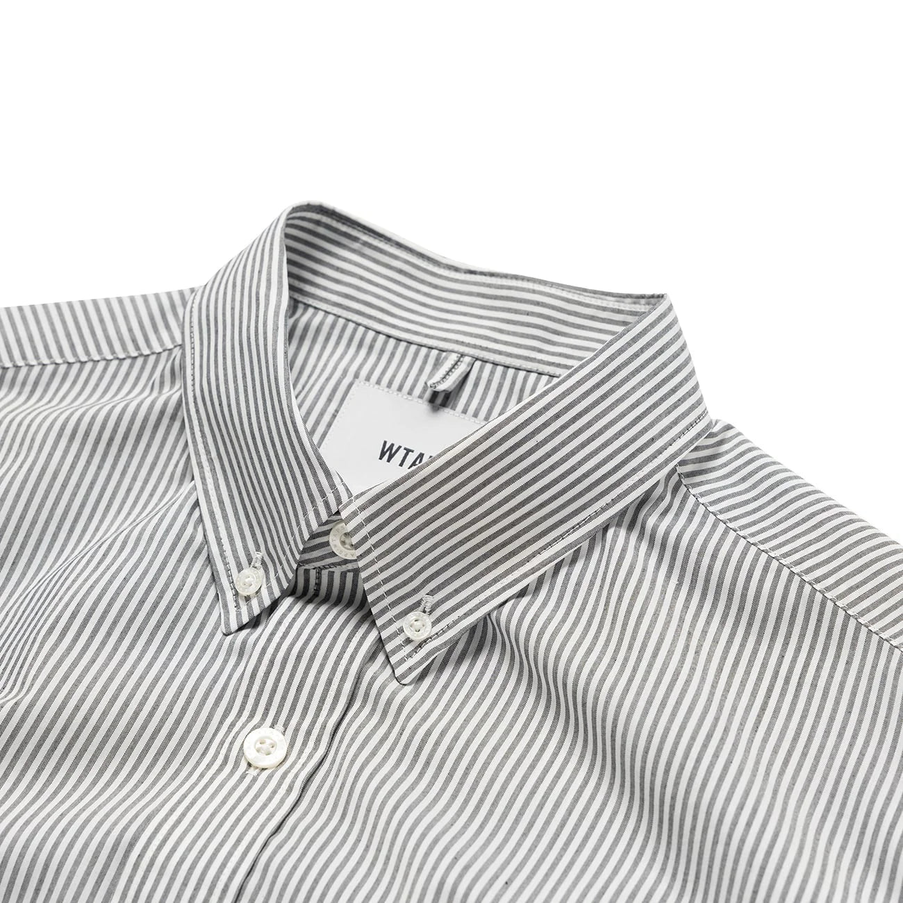 WTAPS 24SS BD 01 Coolmax® Broadcloth Shirt - Breathable & Moisture-Wicking Textile for Summer Outdoor Activities & Casual Wear [241TQDT SHM04]