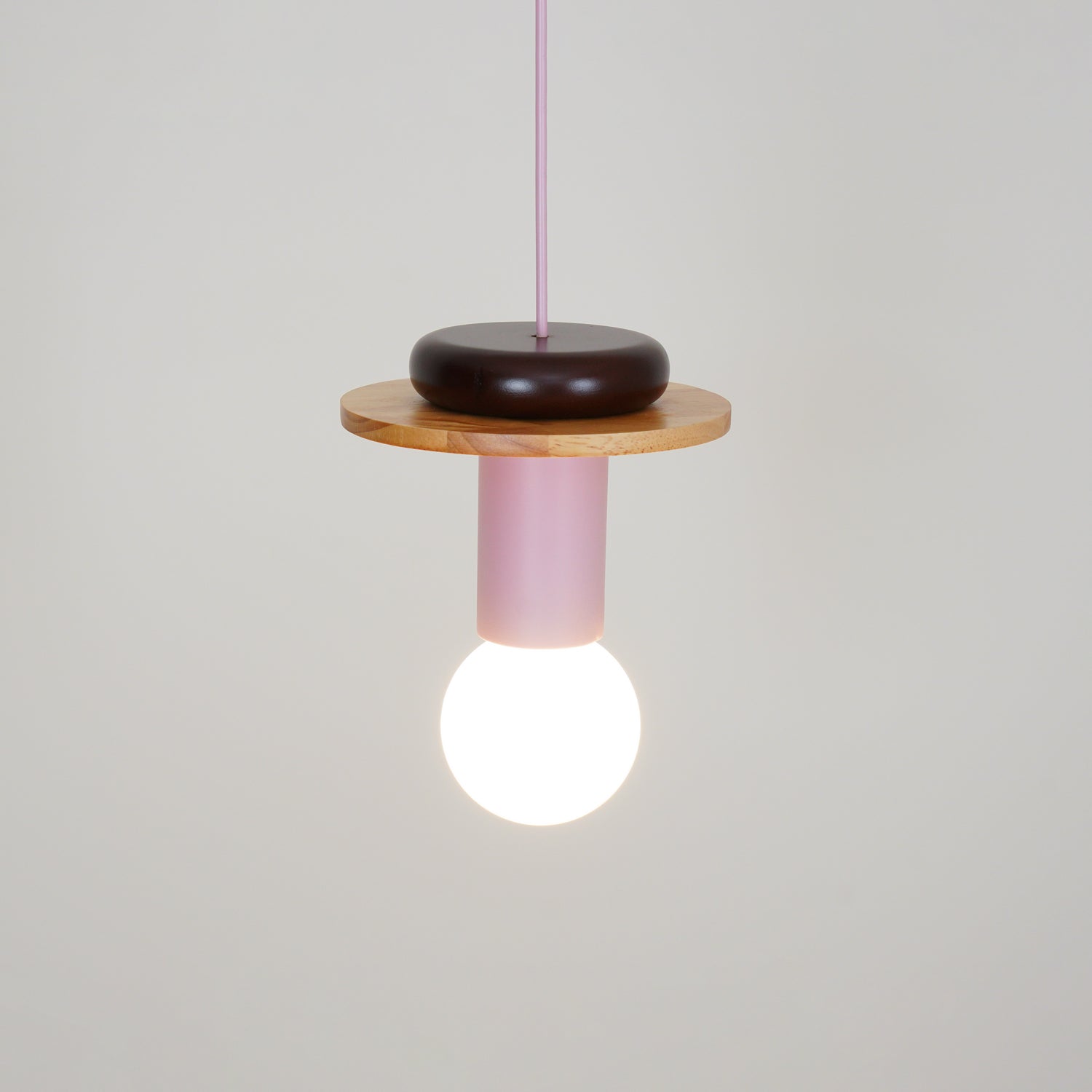 Modern Geometric Building Blocks Pendant Lamp - Handmade Wooden Hanging Light Fixture for Dining Room, Kitchen Island, Living Room & Bedroom Decor
