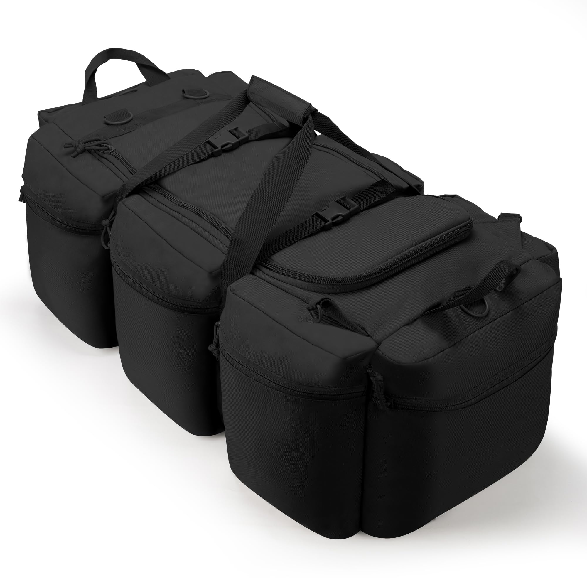 XMILPAX 100L Large Military Duffle Bag - Waterproof Tactical Deployment Gear Bag for Travel, Sports Equipment & Gym - Detachable Backpack Straps - Perfect for Camping, Hiking & Military Use