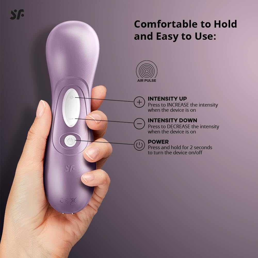 Satisfyer Pro 2 Vibrator for Women - Clitoral Suction Stimulator & Pleasure Device | Adult Sex Toy for Solo Play, Couples Intimacy & Female Wellness | Rechargeable Waterproof G-Spot Vibrator