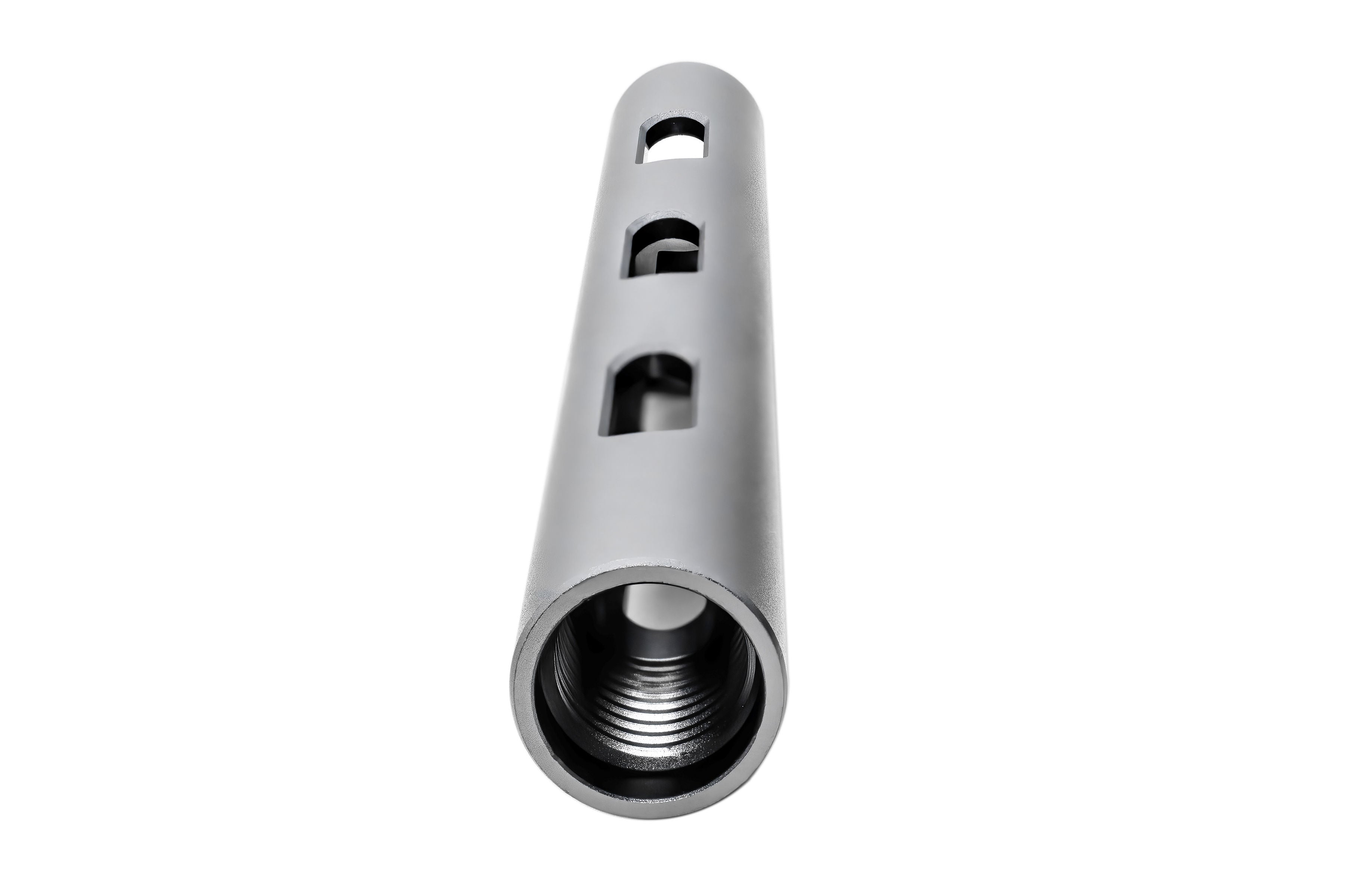 Kondor Blue 6'' PPSH 15mm Threaded Rod - Space Gray (2 Pack) - Perfect for Camera Rig Support & Stabilization Systems