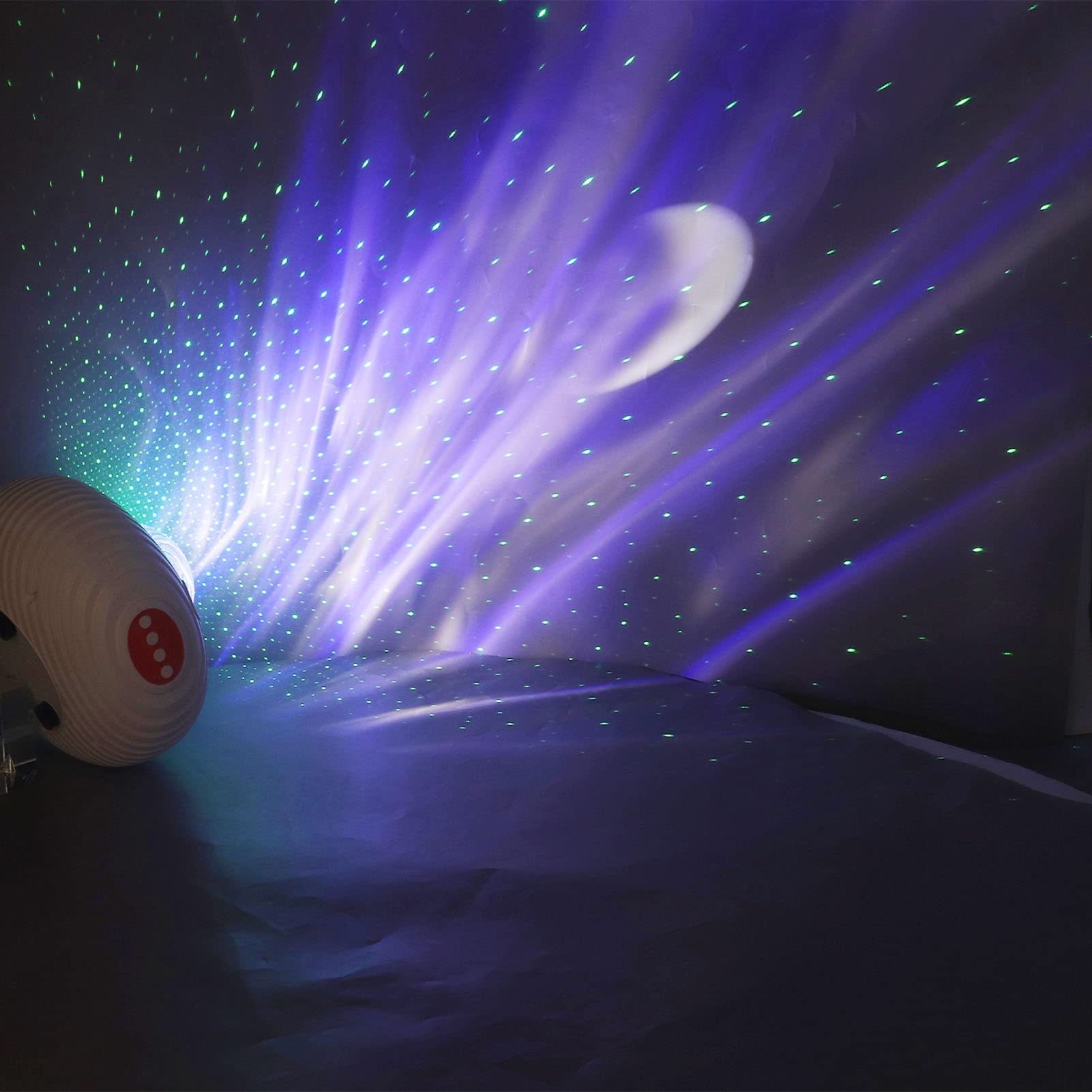 Best LED Star Projector for Adults - USB Powered Night Light with Timer & Remote Control - Perfect for Bedroom, Nursery, and Relaxation