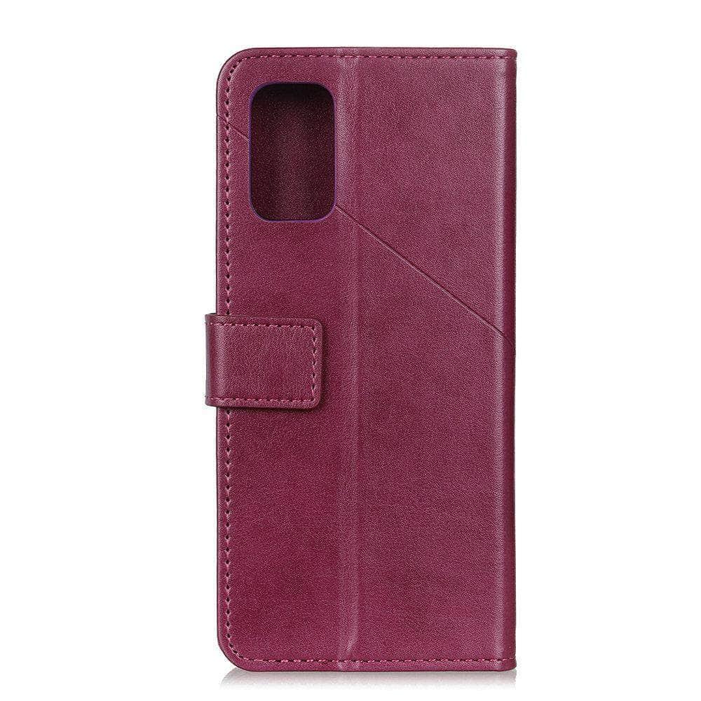 Samsung Galaxy S20 FE Lite Flip Cover Case - Genuine Leather 360° Protection with Card Slots | Perfect for Daily Use, Travel & Business Meetings