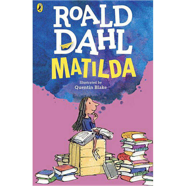 Matilda by Roald Dahl - Paperback Book | Classic Children's Novel for Kids & Young Readers | Perfect for Bedtime Stories, Classroom Reading & Gift Giving