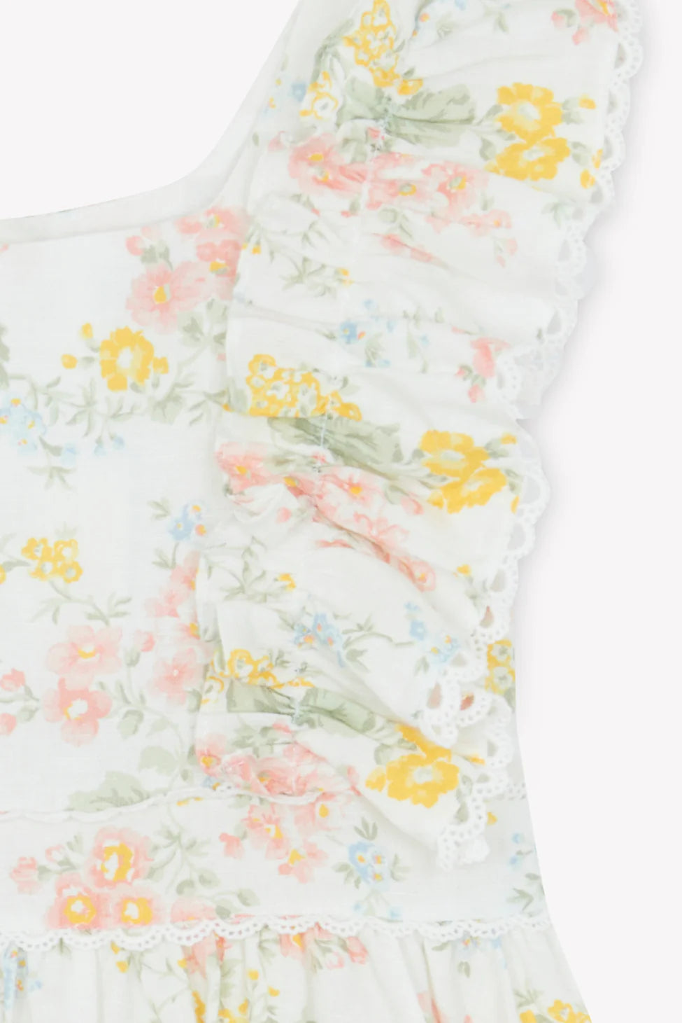 Floral Linen Dress for Women - Breathable Summer Maxi Dress by Tartine Et Chocolat | Perfect for Beach Vacations, Garden Parties & Casual Outings