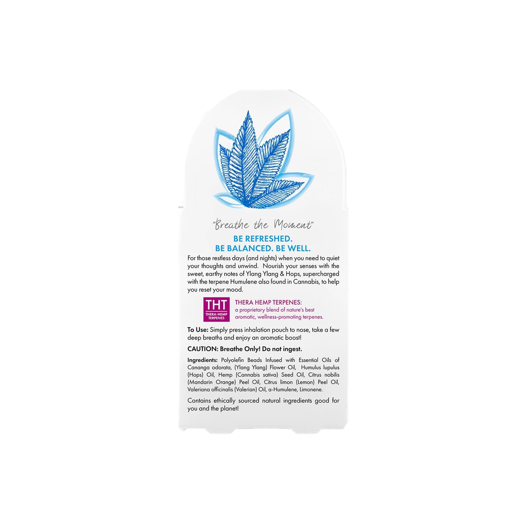 Cannafloria Inhalation Pouches - 2 Pack | Herbal Relaxation & Stress Relief | Perfect for Travel, Work, and On-the-Go Use