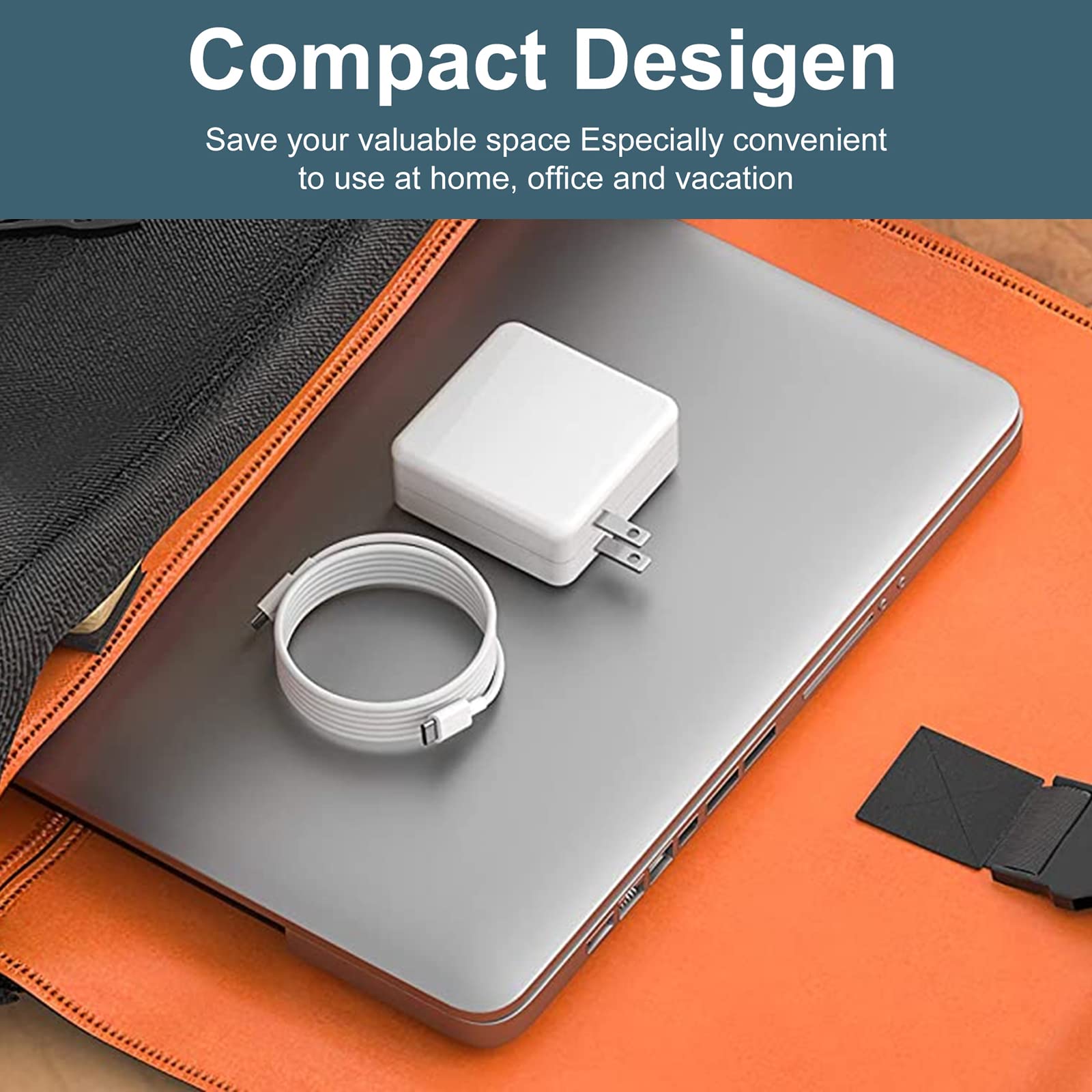 Original Title: Mac Book Pro Charger - 118W USB C Charger Fast Charger Compatible with MacBook Pro/Air, M1 M2 M3 M4, iPad Pro, Samsung Galaxy, and More USB-C Devices(6.6 ft Cable Included)    Optimized Title: **118W USB-C Fast Charger for MacBook Pro/Air (M1/M2/M3/M4), iPad Pro, Samsung Galaxy & More - Includes 6.6ft Cable | High-Speed Charging for Work, Travel & Home Use**