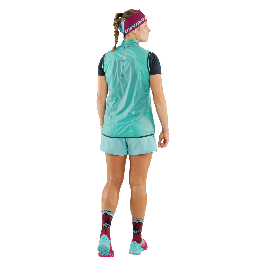 DYNAFIT Women's Vert Wind Vst 49 - Lightweight Waterproof Hiking Jacket for Outdoor Adventures & Mountain Climbing