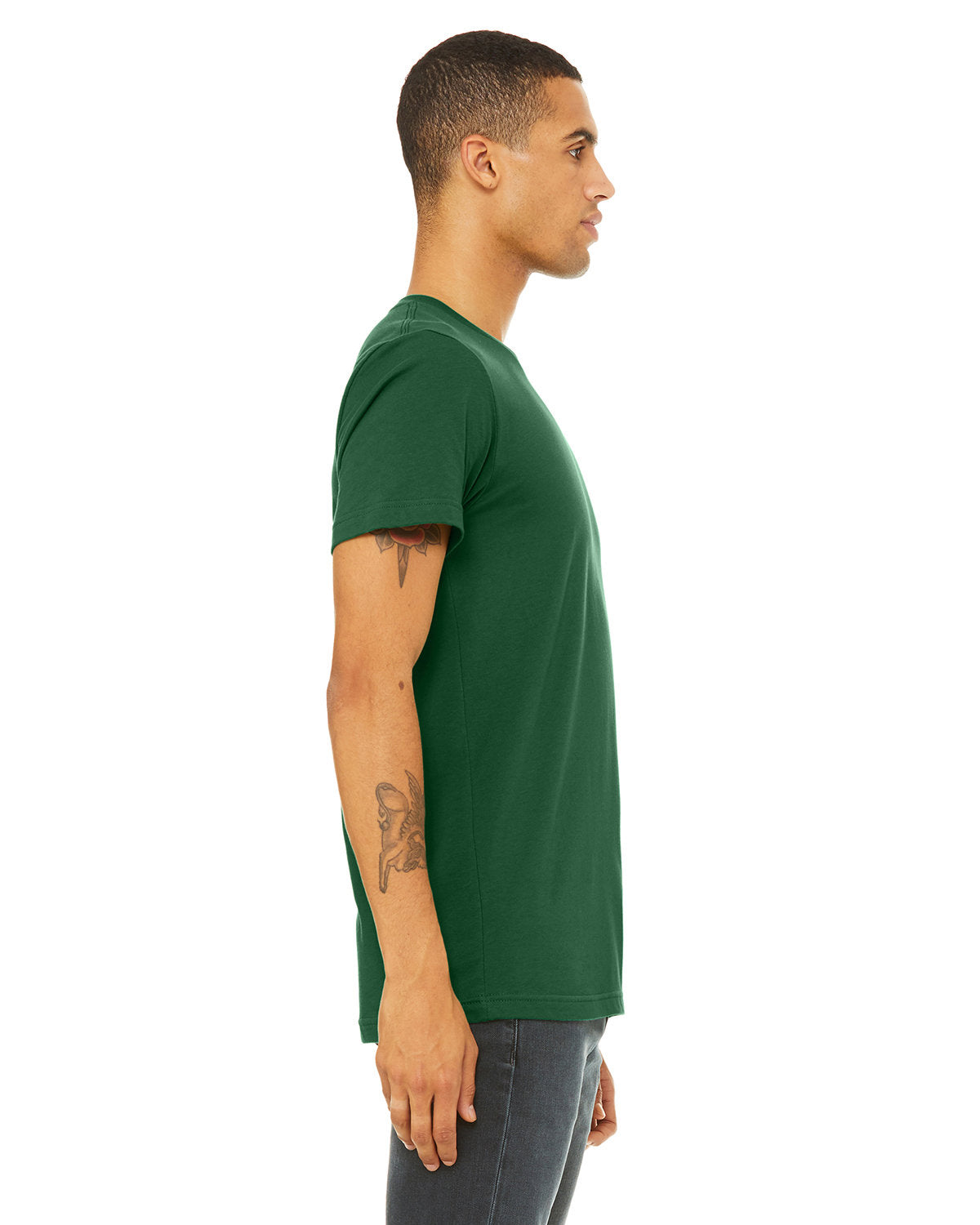 Bella + Canvas 3001C Unisex Jersey T-Shirt - Soft Cotton Crew Neck Tee for Men & Women - Perfect for Casual Wear, Screen Printing, and Everyday Outfits