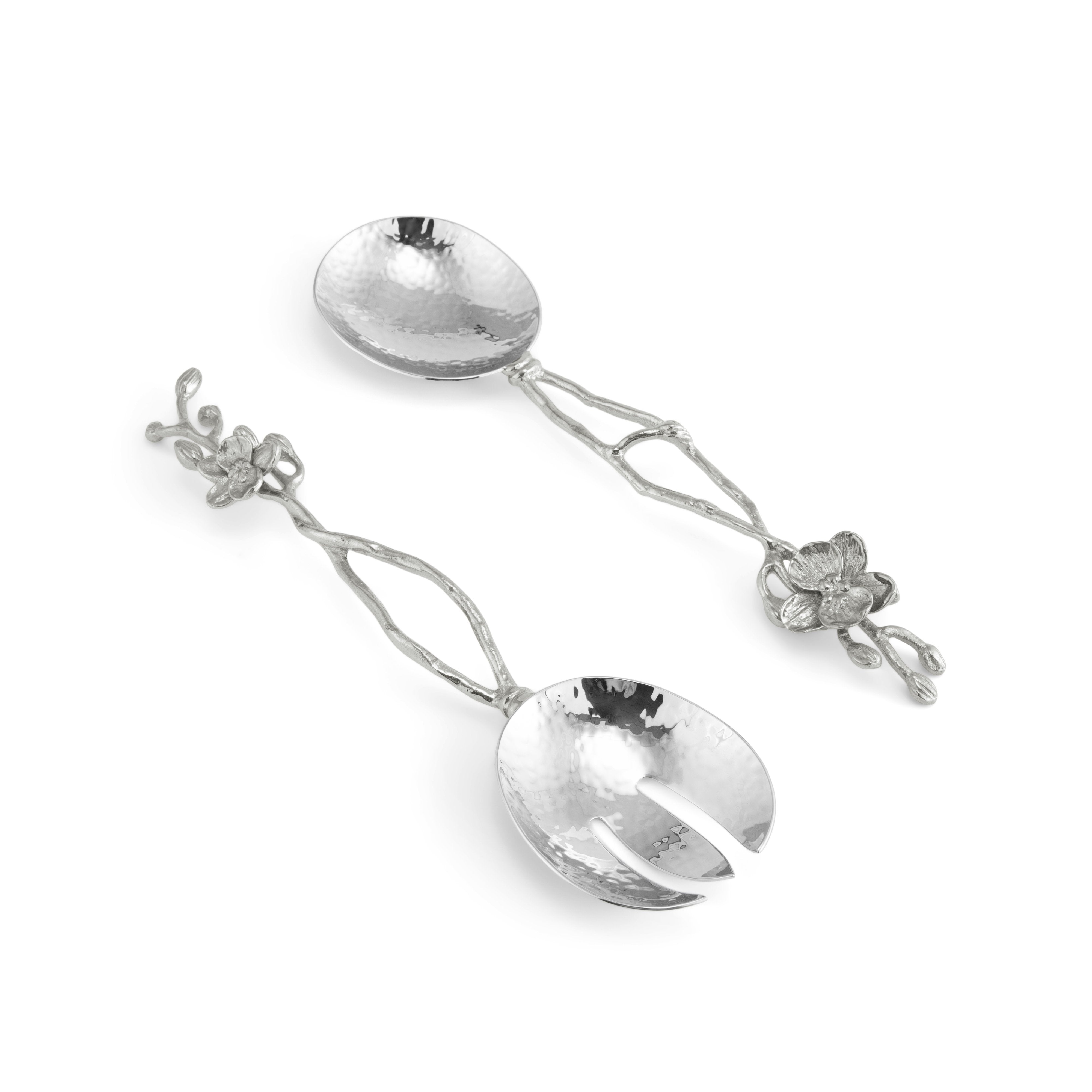 Elegant White Orchid Porcelain Serving Set - 12-Piece Dinnerware for Entertaining | Perfect for Weddings, Parties & Formal Dining