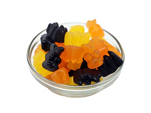 Best Halloween Gummy Bears Candy - 1 Lb Bulk Bag for Trick or Treat, Party Favors & Holiday Snacks | Soft & Chewy Candy Retailer