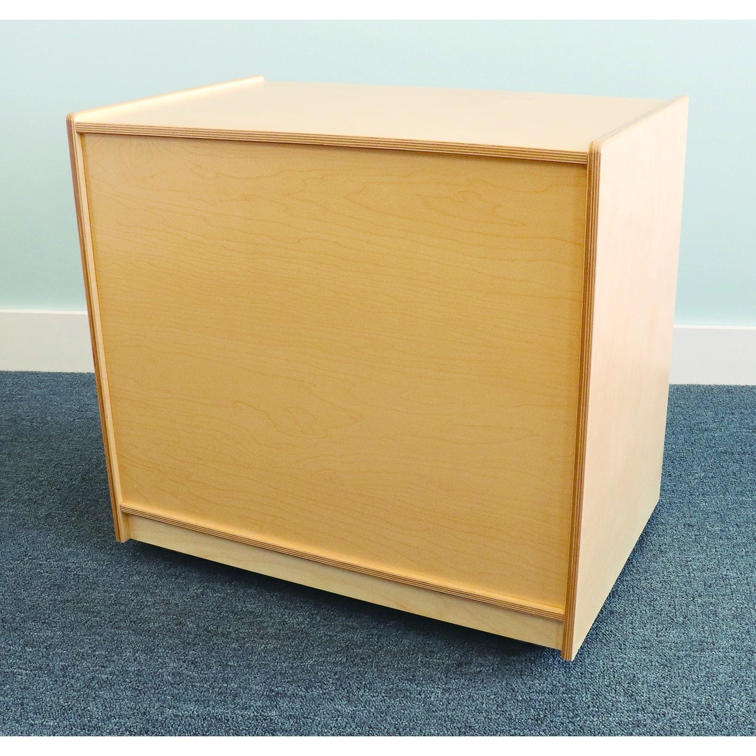 Clear Acrylic Double Column Storage Cabinet - Organize Makeup, Office Supplies & Craft Accessories for Home & Salon Use
