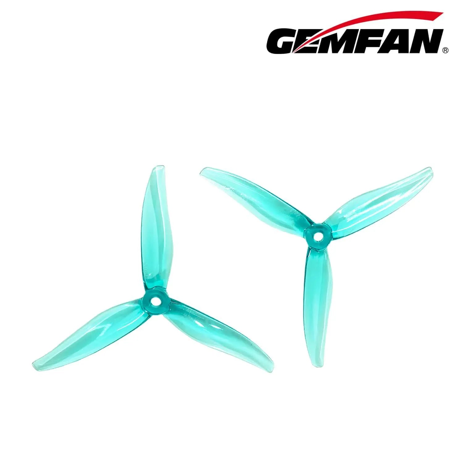GEMFAN Hurricane Max 51377 5-Inch 3-Blade Propeller for FPV Racing Drones - 8 Pack - High Performance Carbon Fiber Props for Freestyle & Long Range Flying
