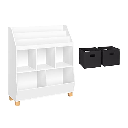 White With 2 Black Bins