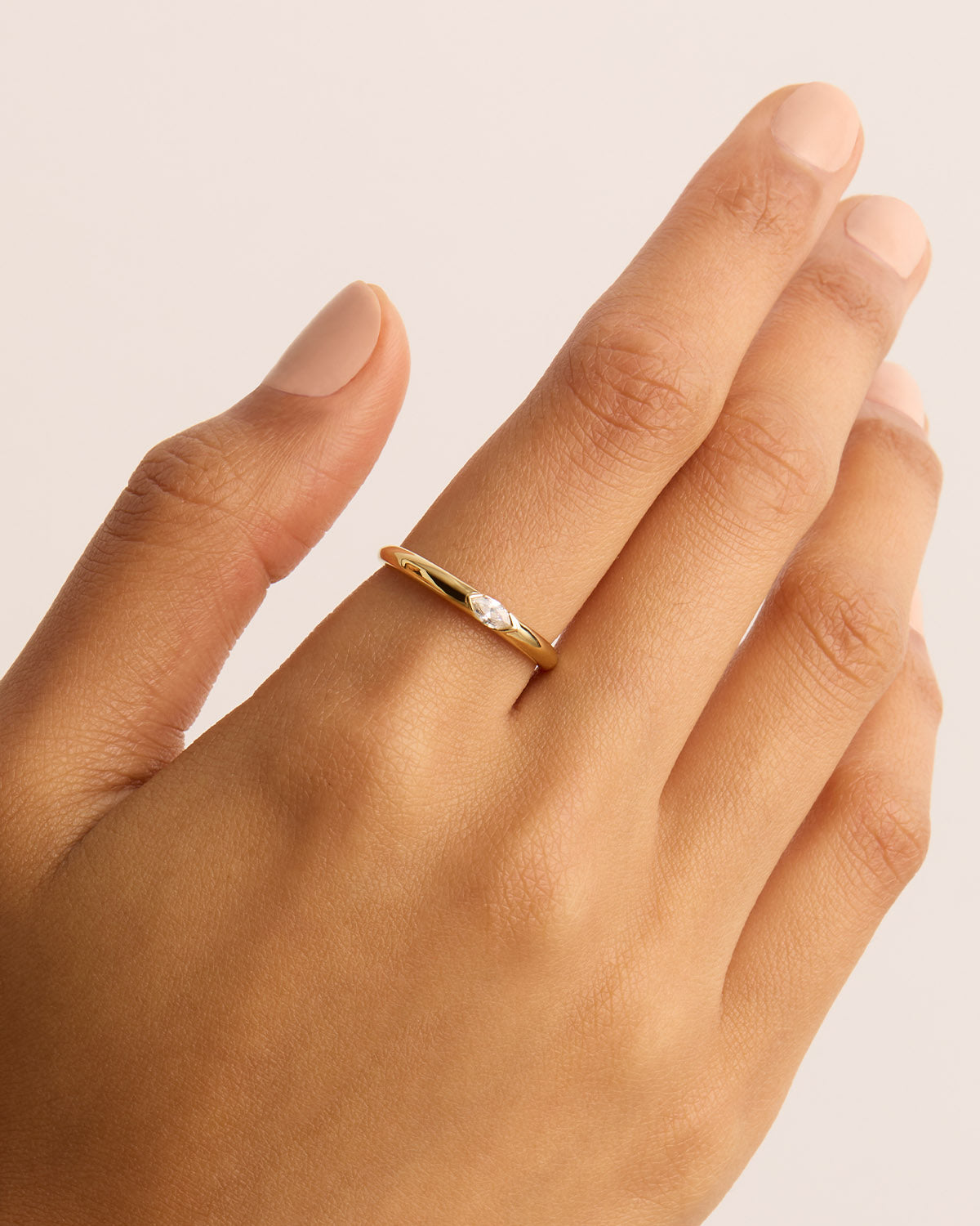 14K Solid Gold Petal of Hope Lab Grown Diamond Ring for Women - Elegant Engagement, Wedding & Anniversary Jewelry Gift - Perfect for Romantic Occasions & Special Moments