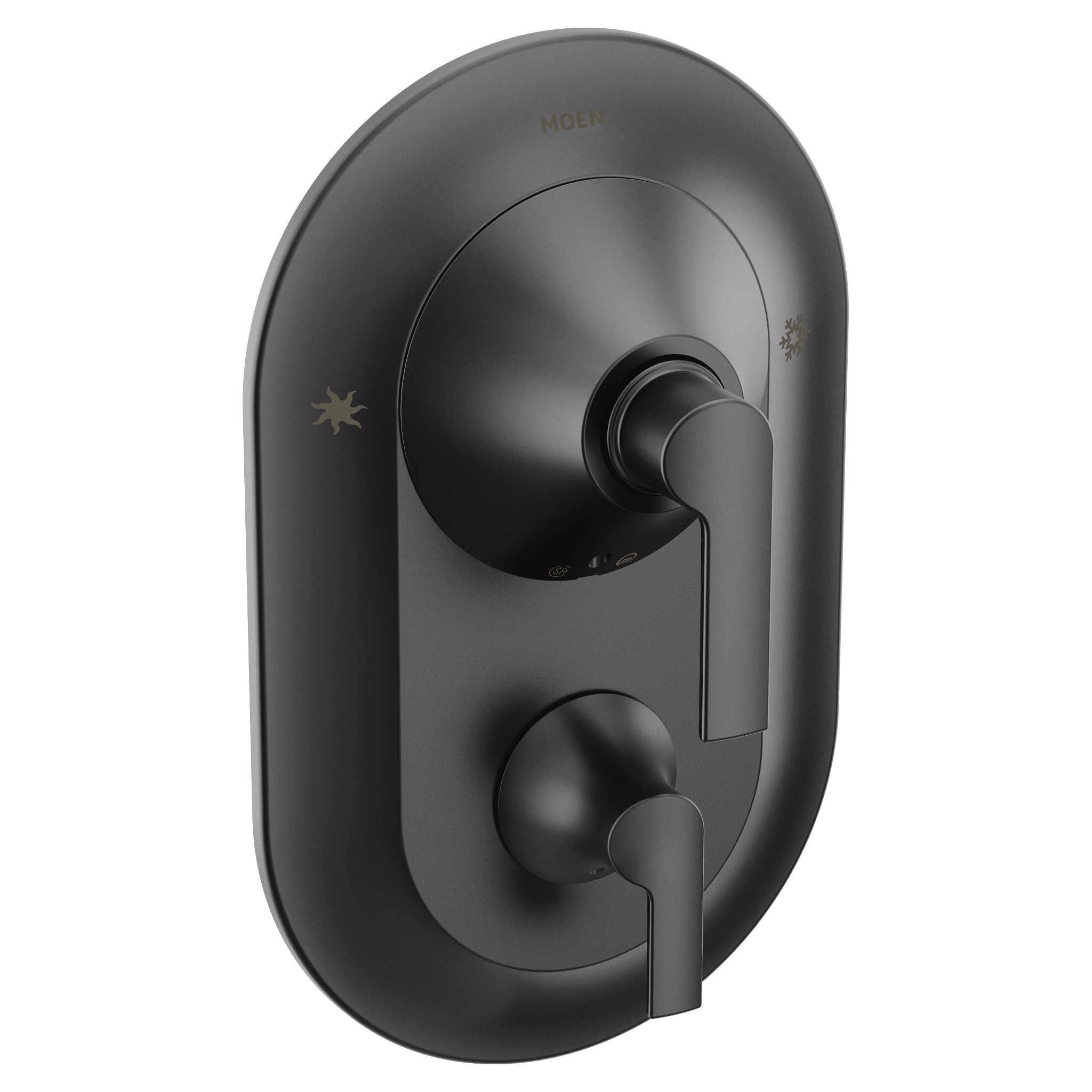Doux Chrome PosiTemp Shower Trim with Diverter Valve - Perfect for Bathroom Renovation and Modern Home Upgrades