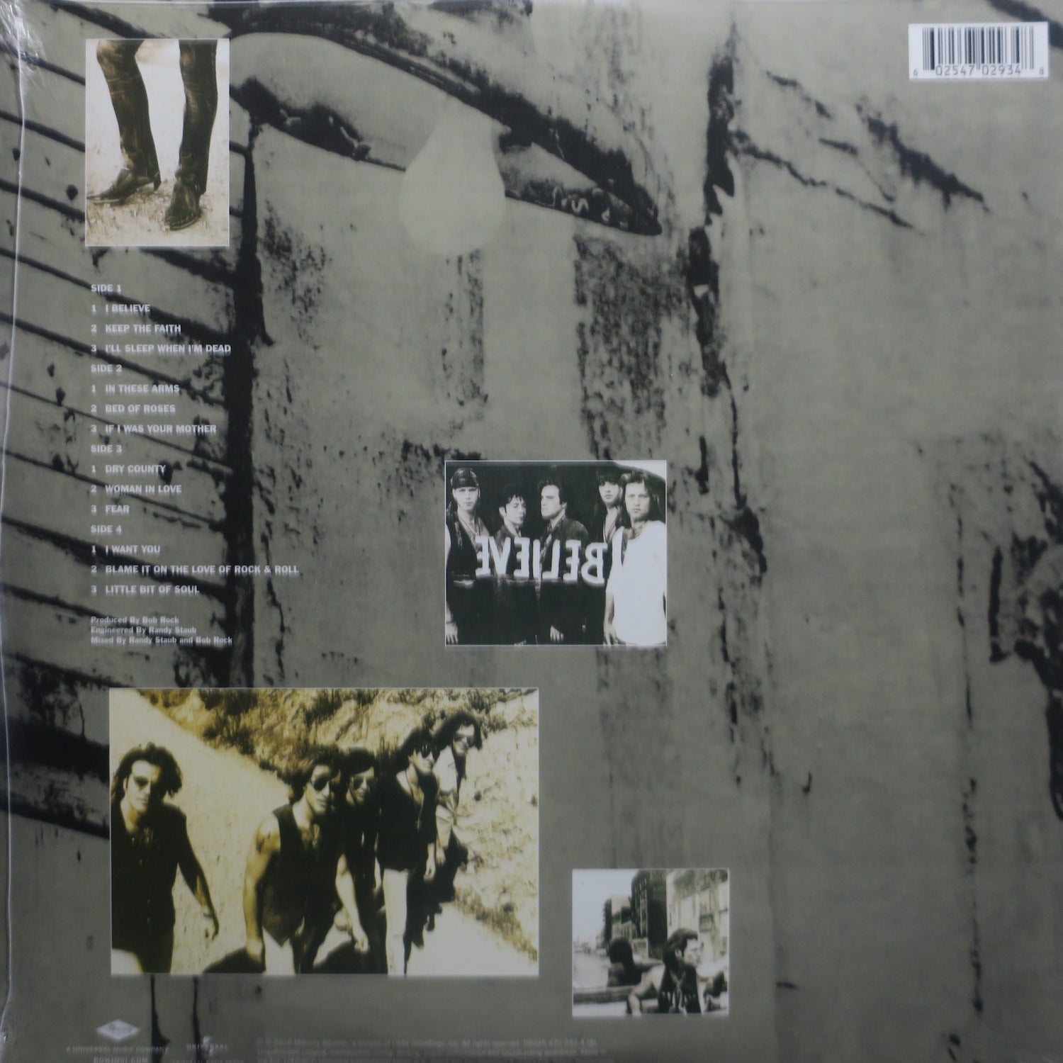 BON JOVI 'Keep The Faith' Vinyl 2LP Record Album - Limited Edition Rock Music Collectible for Home Decor & Music Lovers