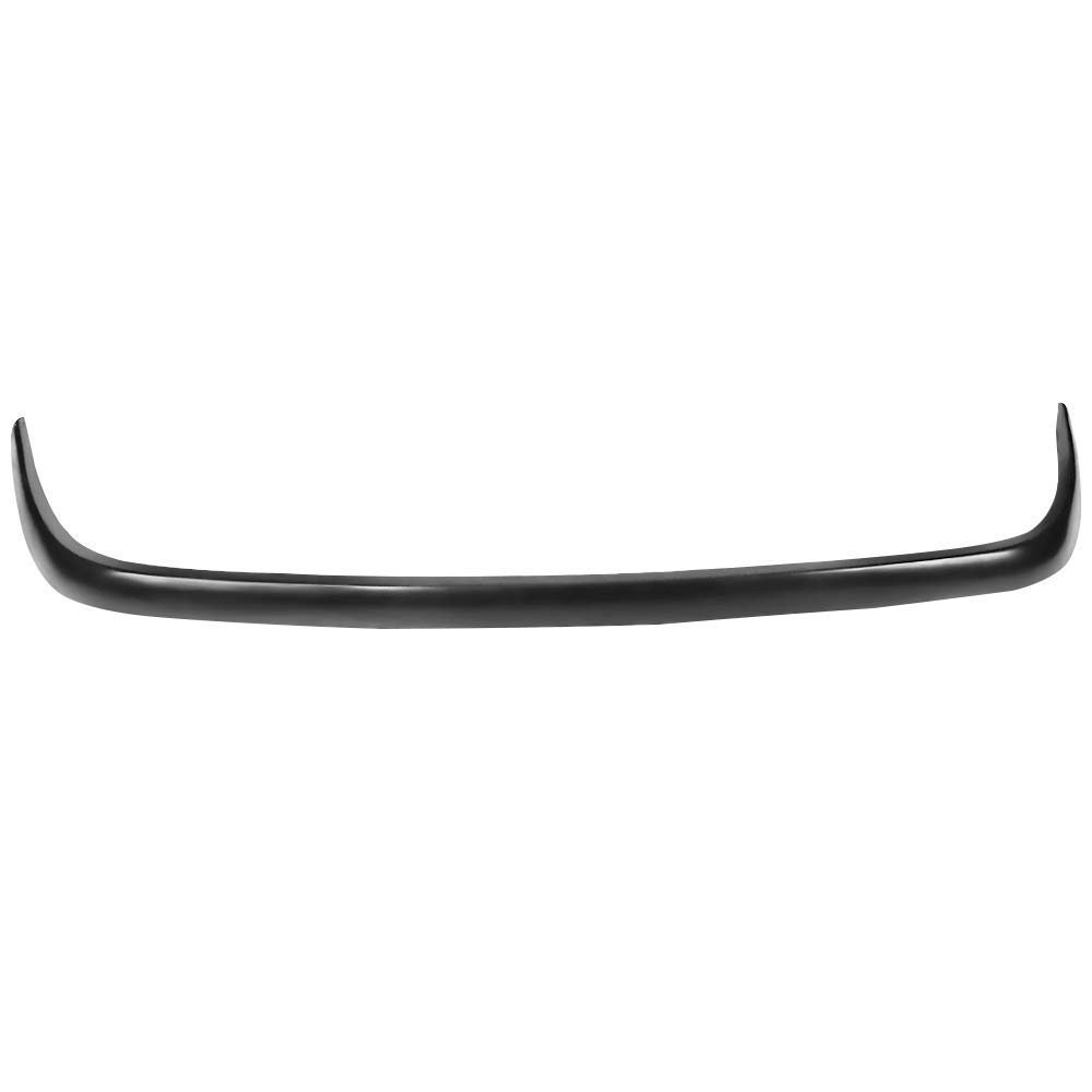 IKON MOTORSPORTS Black PU Front Bumper Lip Spoiler for 2003-2004 Ford Mustang SVT - Factory Style Under Chin Finisher | Enhances Aerodynamics & Aggressive Look | Perfect for Car Shows, Racing & Street Performance