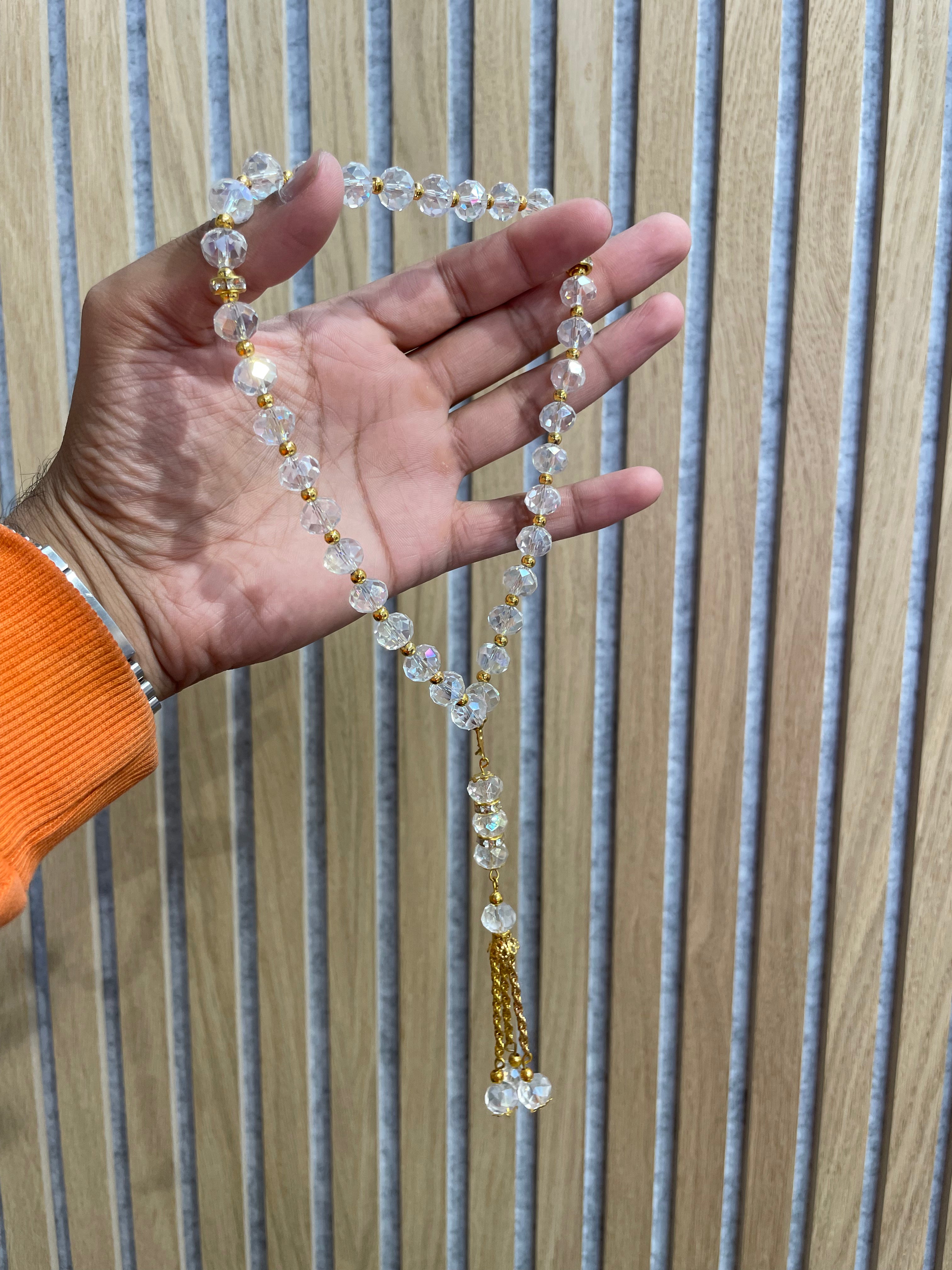 Premium Islamic Prayer Beads Tasbeeh - 33 or 99 Count Muslim Rosary for Dhikr & Meditation - Perfect for Daily Worship, Spiritual Reflection & Stress Relief
