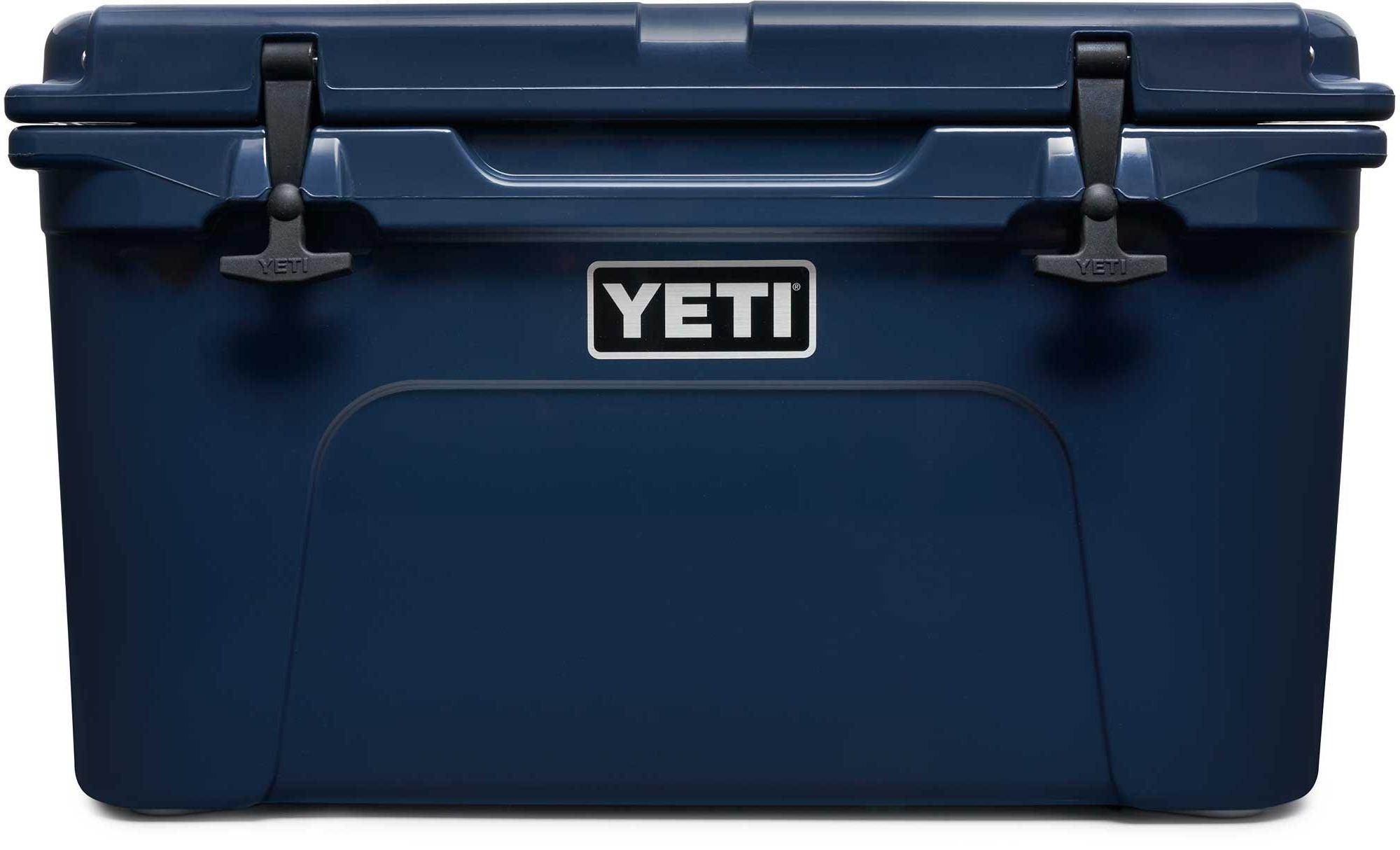 Tundra 45 Quart Cooler - Heavy Duty Rotomolded Ice Chest for Camping, Fishing & Outdoor Adventures (Navy Blue) - Perfect for Beach Trips, Tailgating & Backyard BBQs