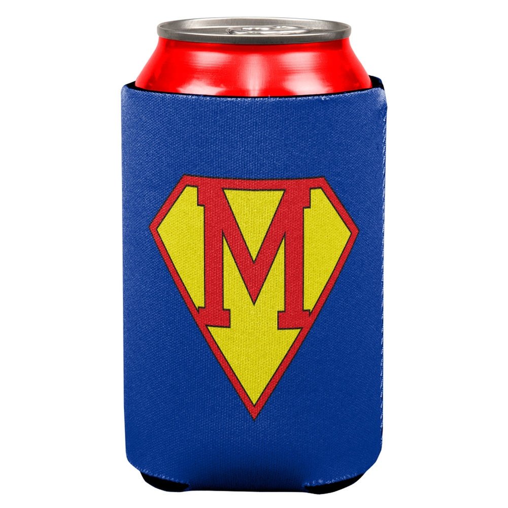 Old Glory Super Mom All Over Print Can Cooler - Insulated Beer Soda Can Holder for Mother's Day Gifts, BBQ, Pool Parties & Outdoor Events