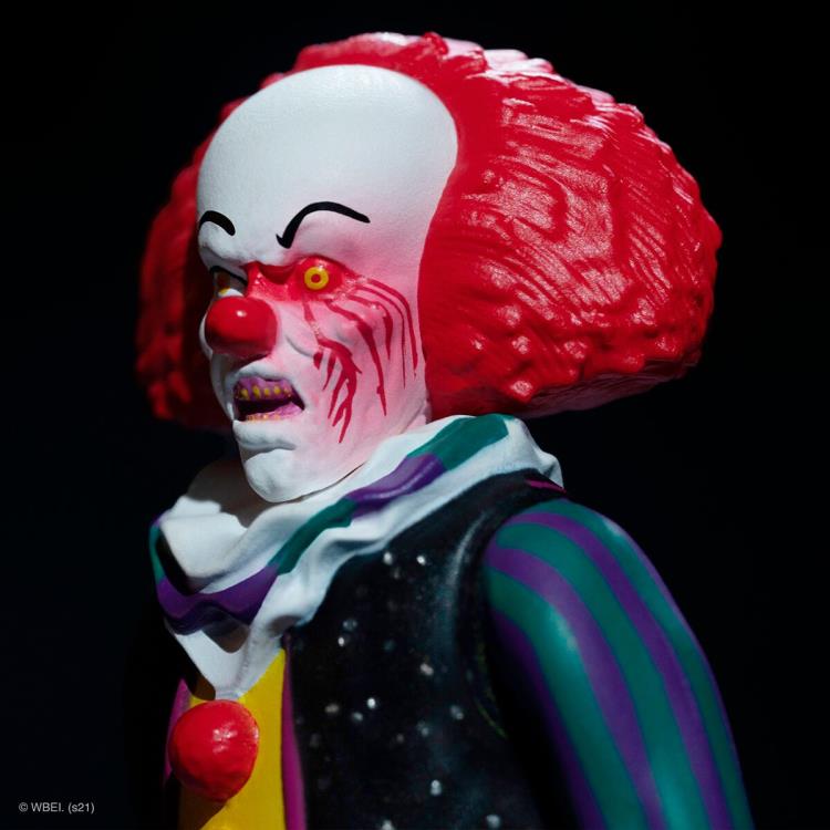 ReAction IT Pennywise Monster Action Figure - Collectible Horror Toy for Fans & Scary Movie Decor