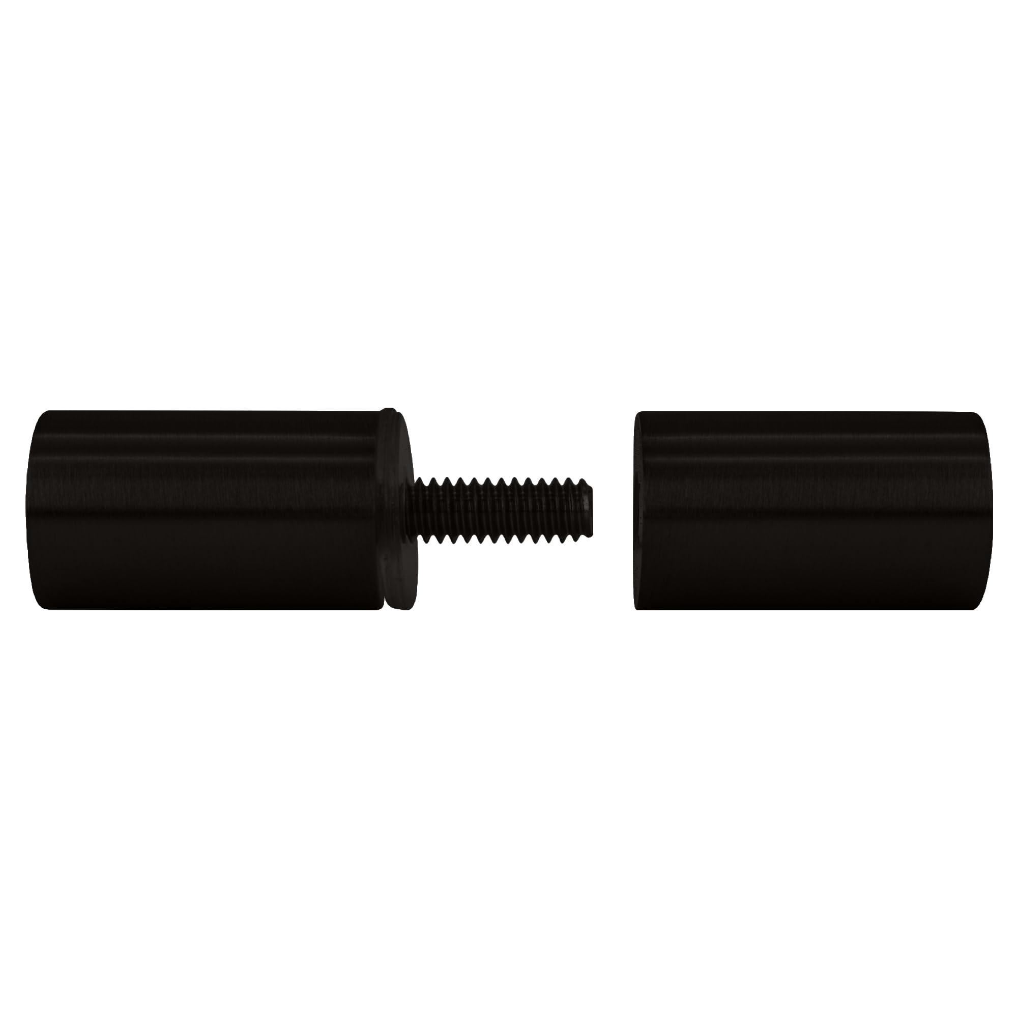 CRL Oil Rubbed Bronze Shower Door Knob - Cylinder Style Back-to-Back Design for Bathroom & Shower Enclosure Installation