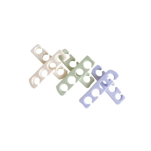 Cuccio Professional Toe Separators for Pedicures - 12 Pairs Assorted Sizes, Soft Gel Cushion for Comfort, Perfect for At-Home Spa, Nail Salon & Manicure Care