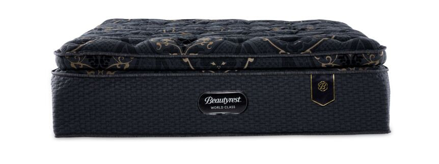Beautyrest World Class Viscount Plush Twin Mattress - Ultra Soft Luxury Bed for Kids & Guest Rooms - Perfect for Dorms, Daybeds and Small Spaces